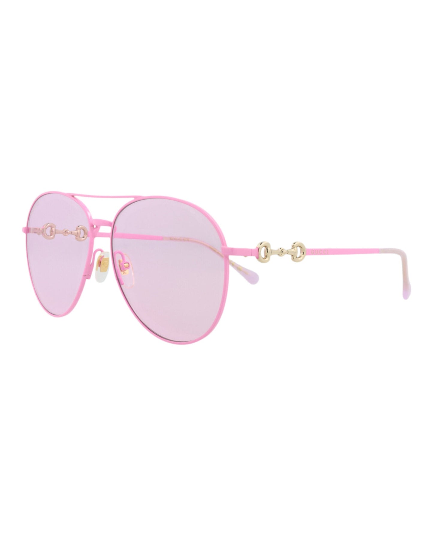 Gucci Womens Aviator Fuchsia Fuchsia Pink Fashion Designer Eyewear