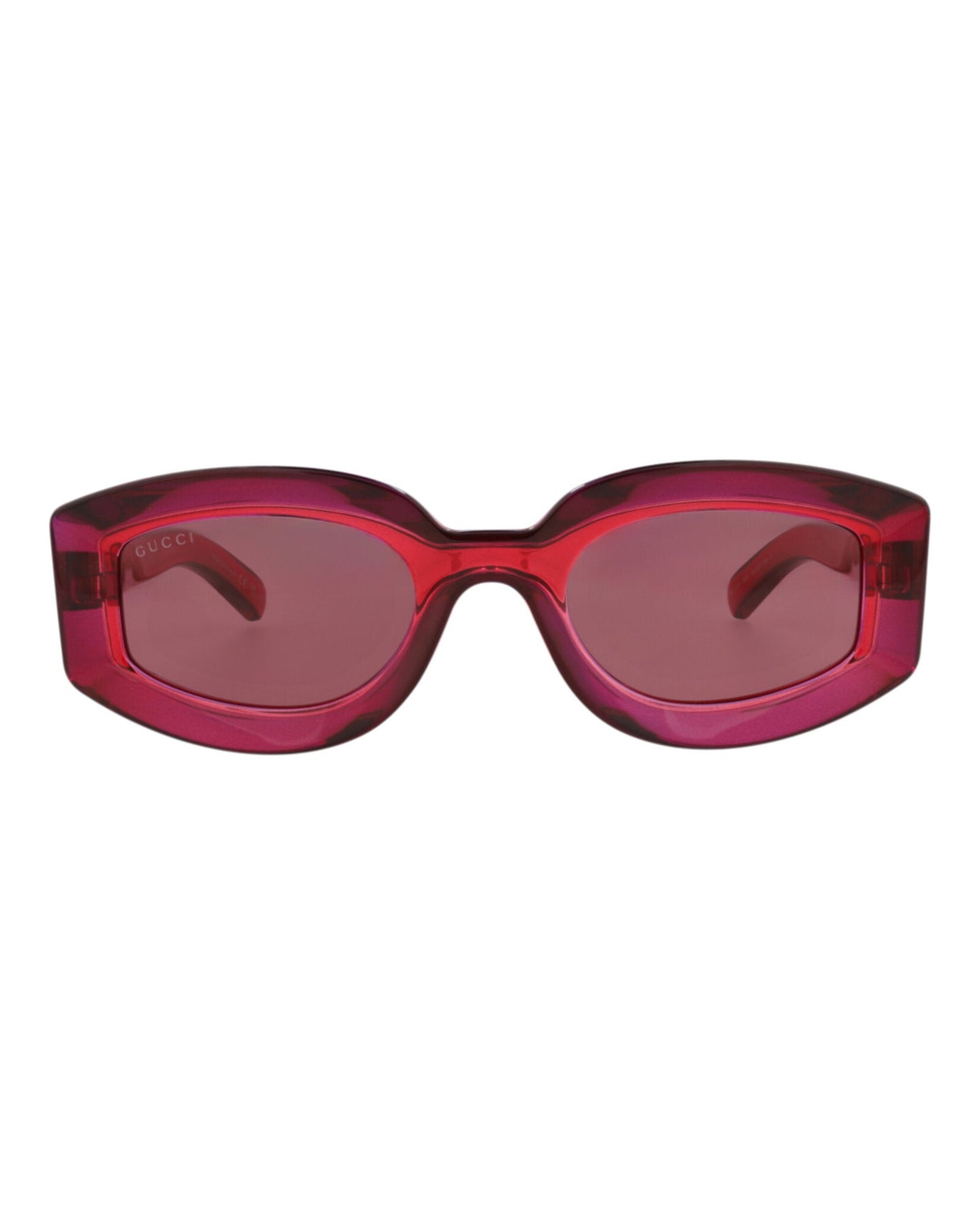 Gucci Womens Cat Eye Red Red Violet Fashion Designer Eyewear