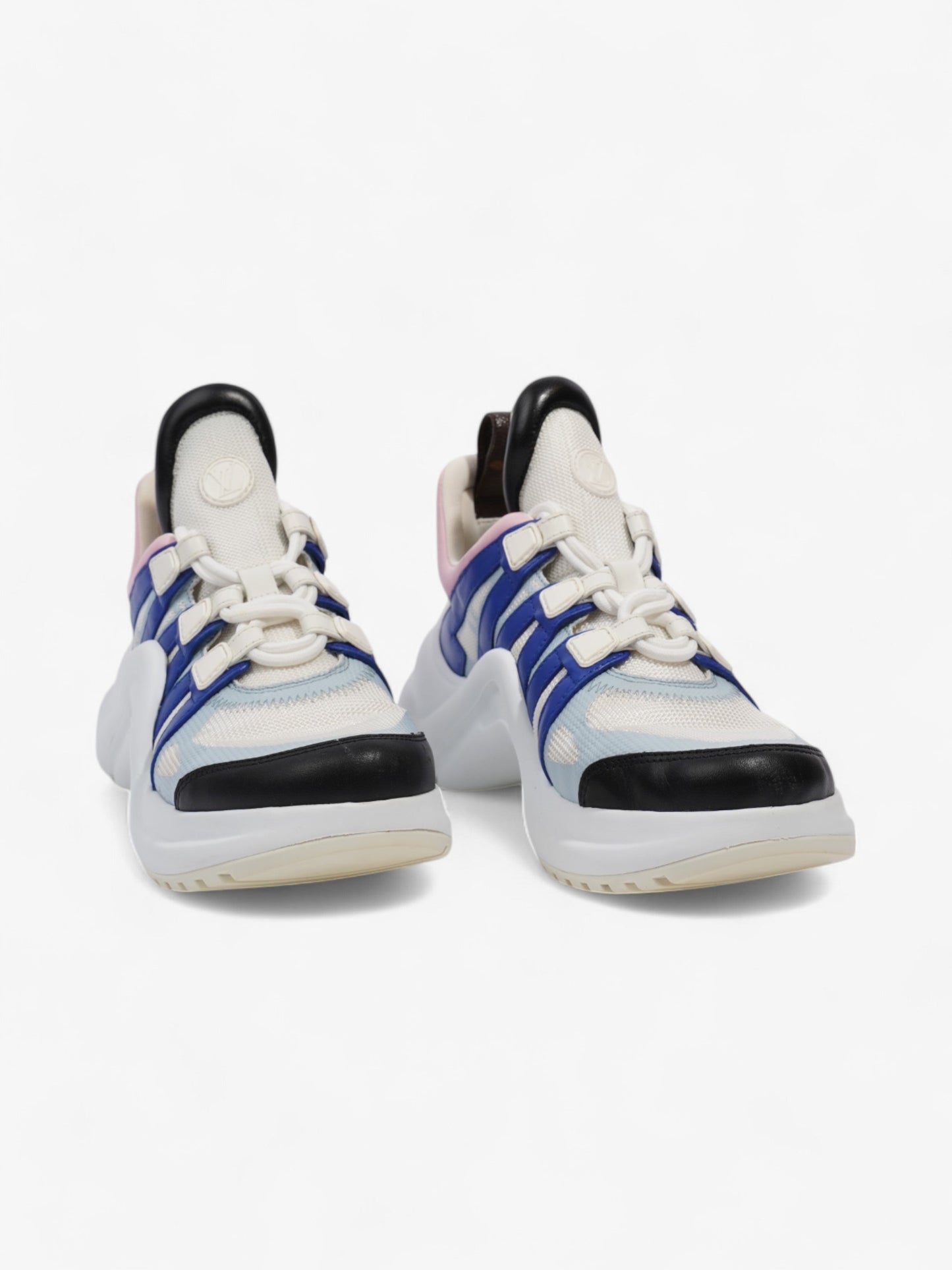 Louis Vuitton Archlight White / Blue / Pink Mesh EU 38 UK 5