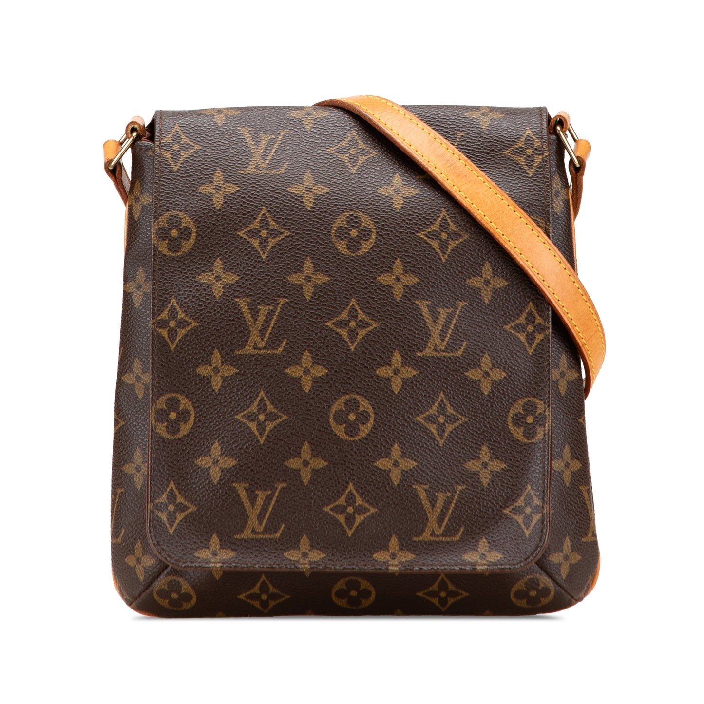 Brown Louis Vuitton Monogram Mtte Salsa Short Strap Shoulder Bag