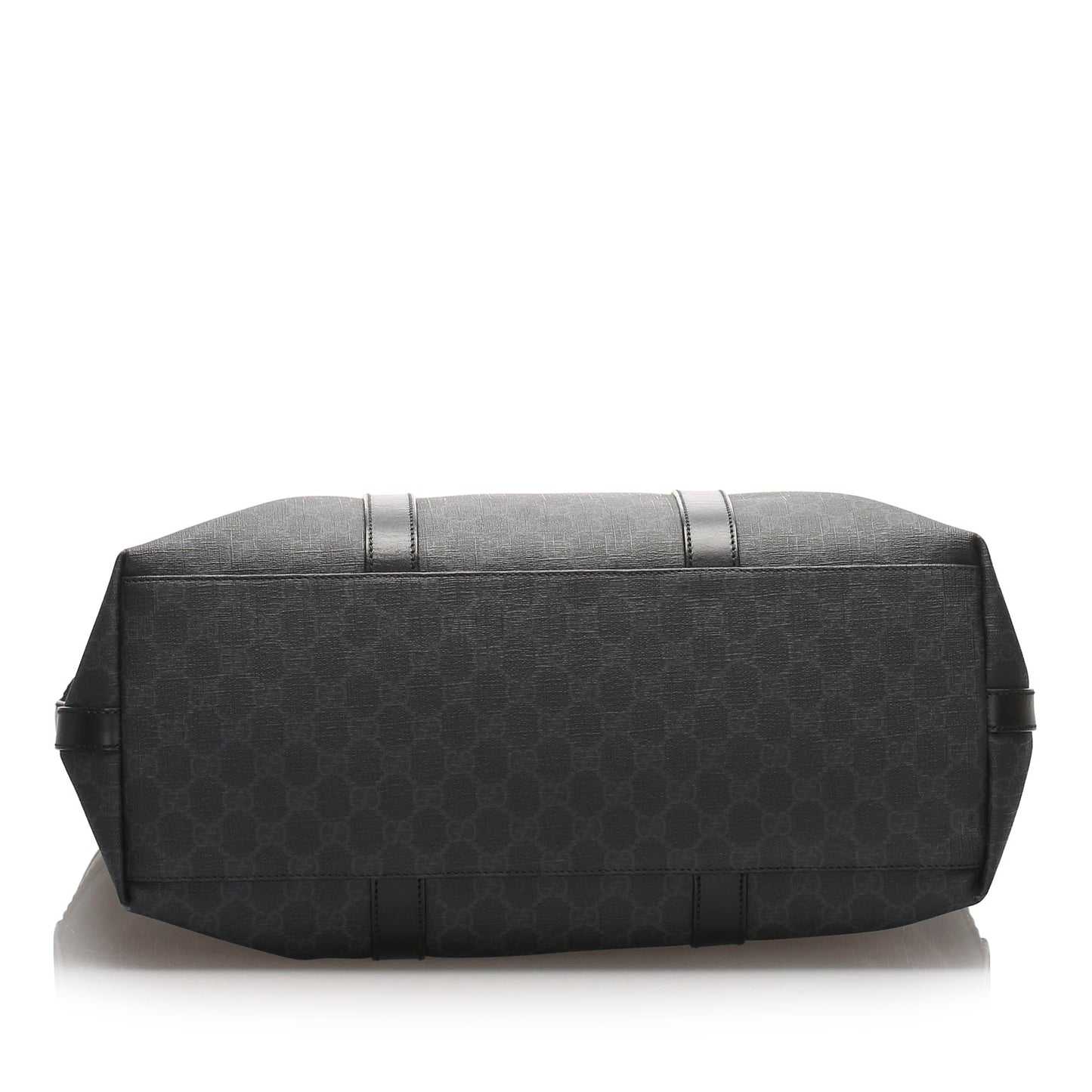 Gucci Leather Canvas Tote