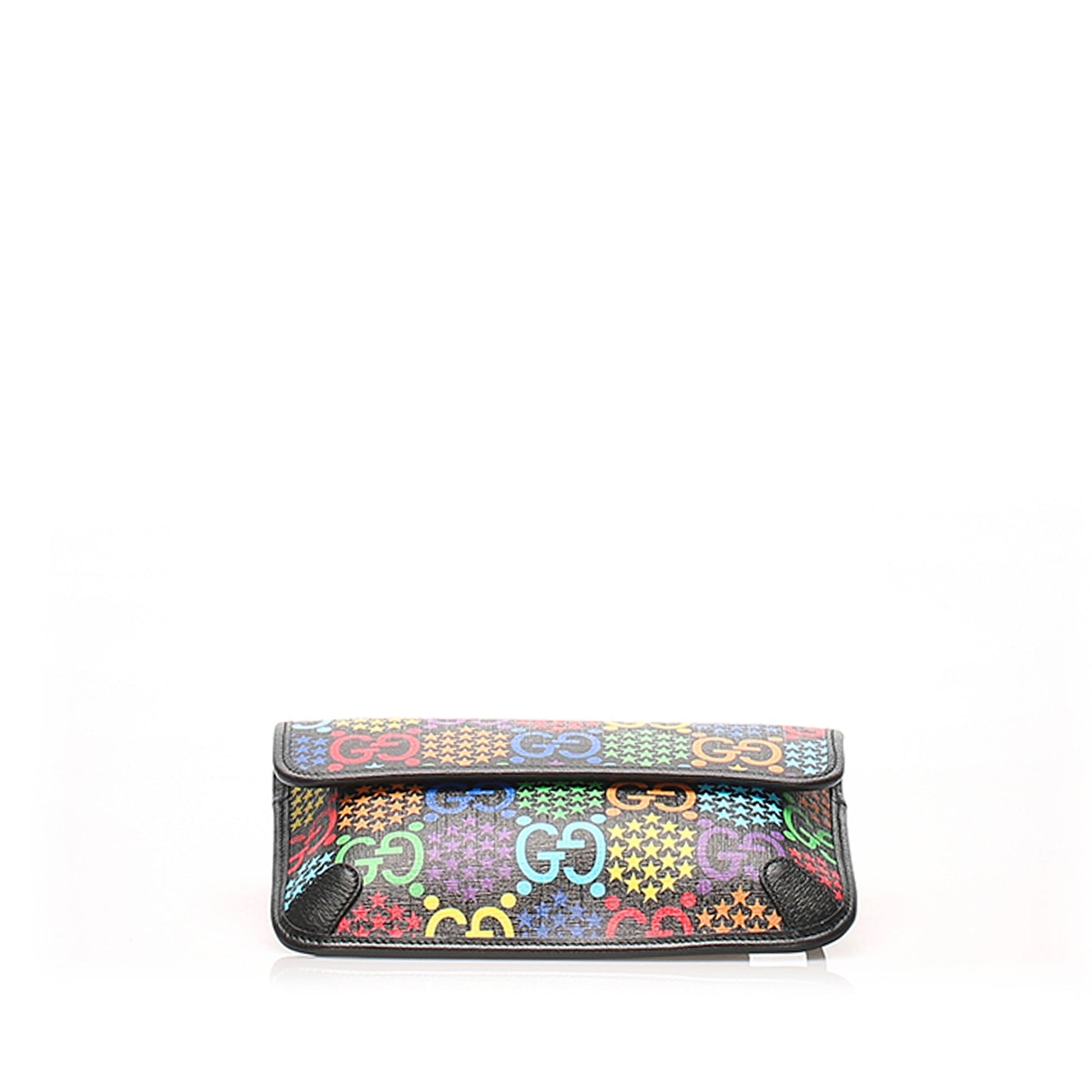 Gucci Nylon Leather Canvas Shoulder Bag