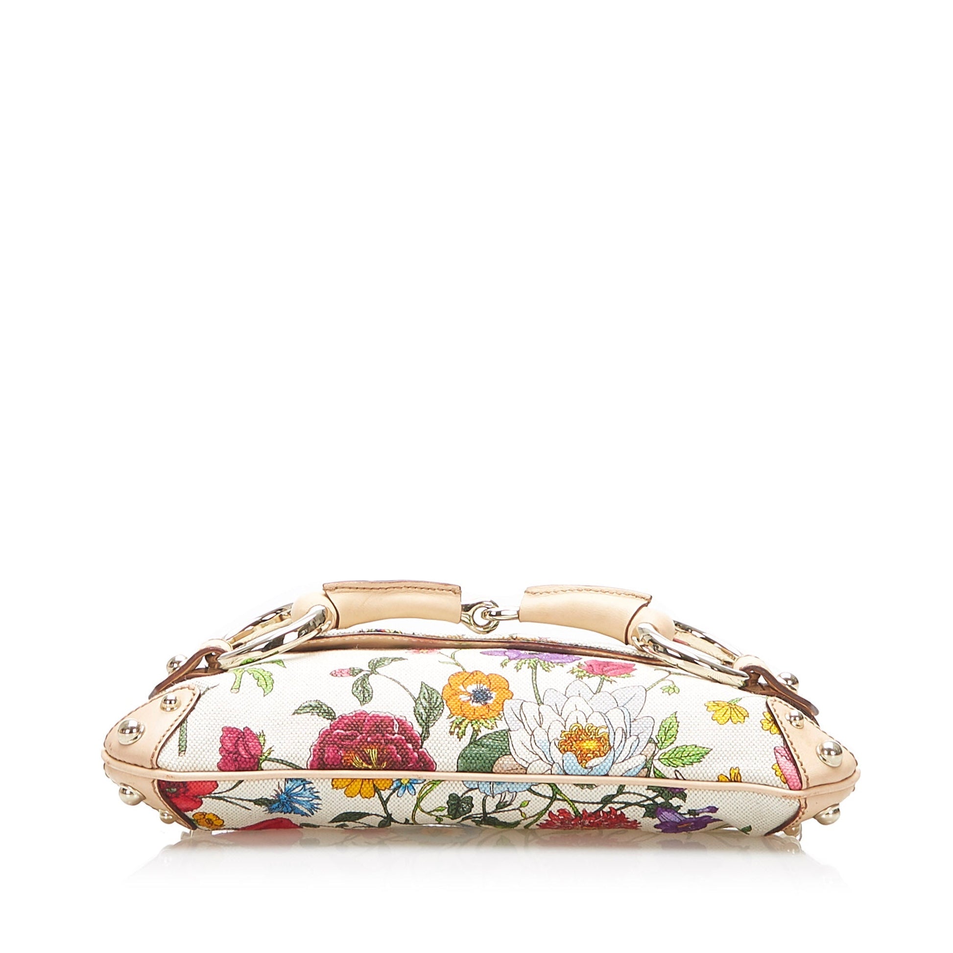 Gucci Baguette Chain Leather Shoulder Bag