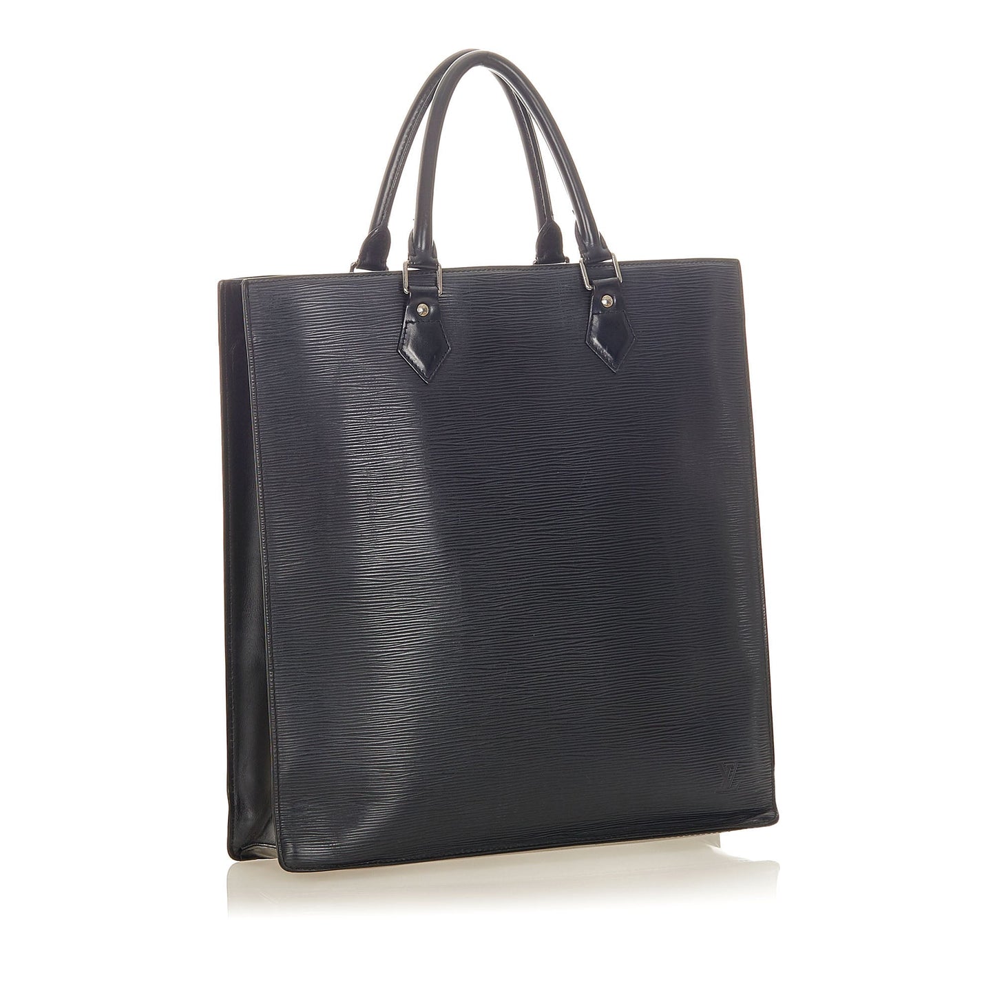 Louis-Vuitton Louis Vuitton Epi Sac Plat PM Black