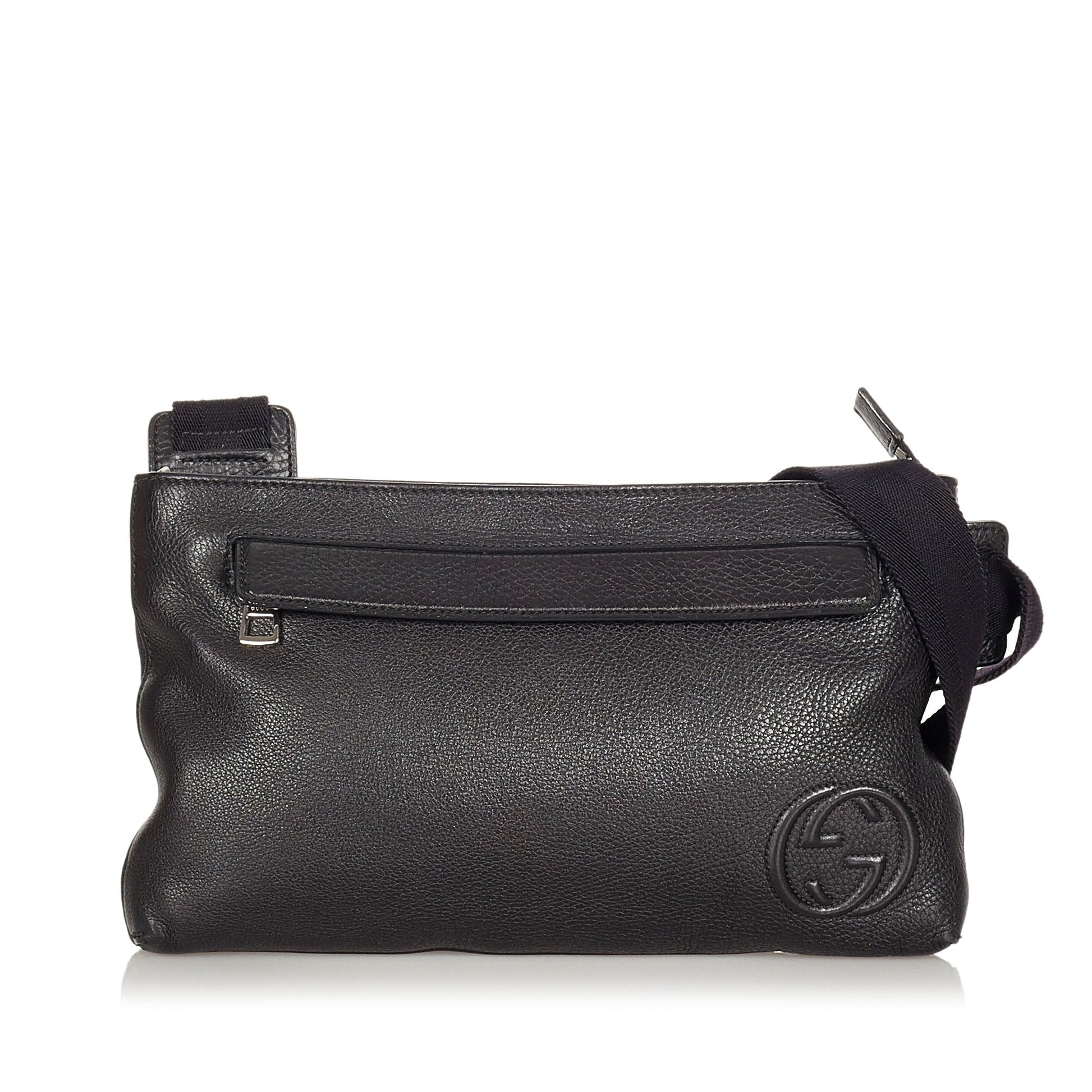 Gucci Leather Shoulder Bag