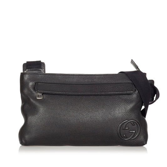 Gucci Leather Shoulder Bag