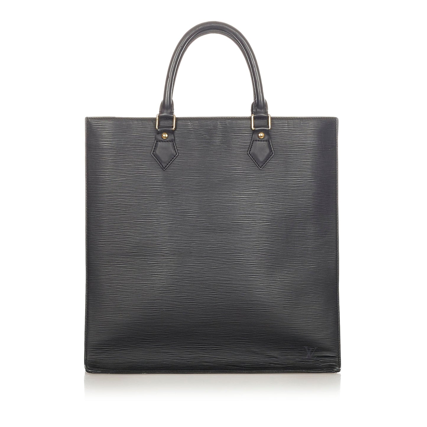 Louis-Vuitton Louis Vuitton Epi Sac Plat PM Black