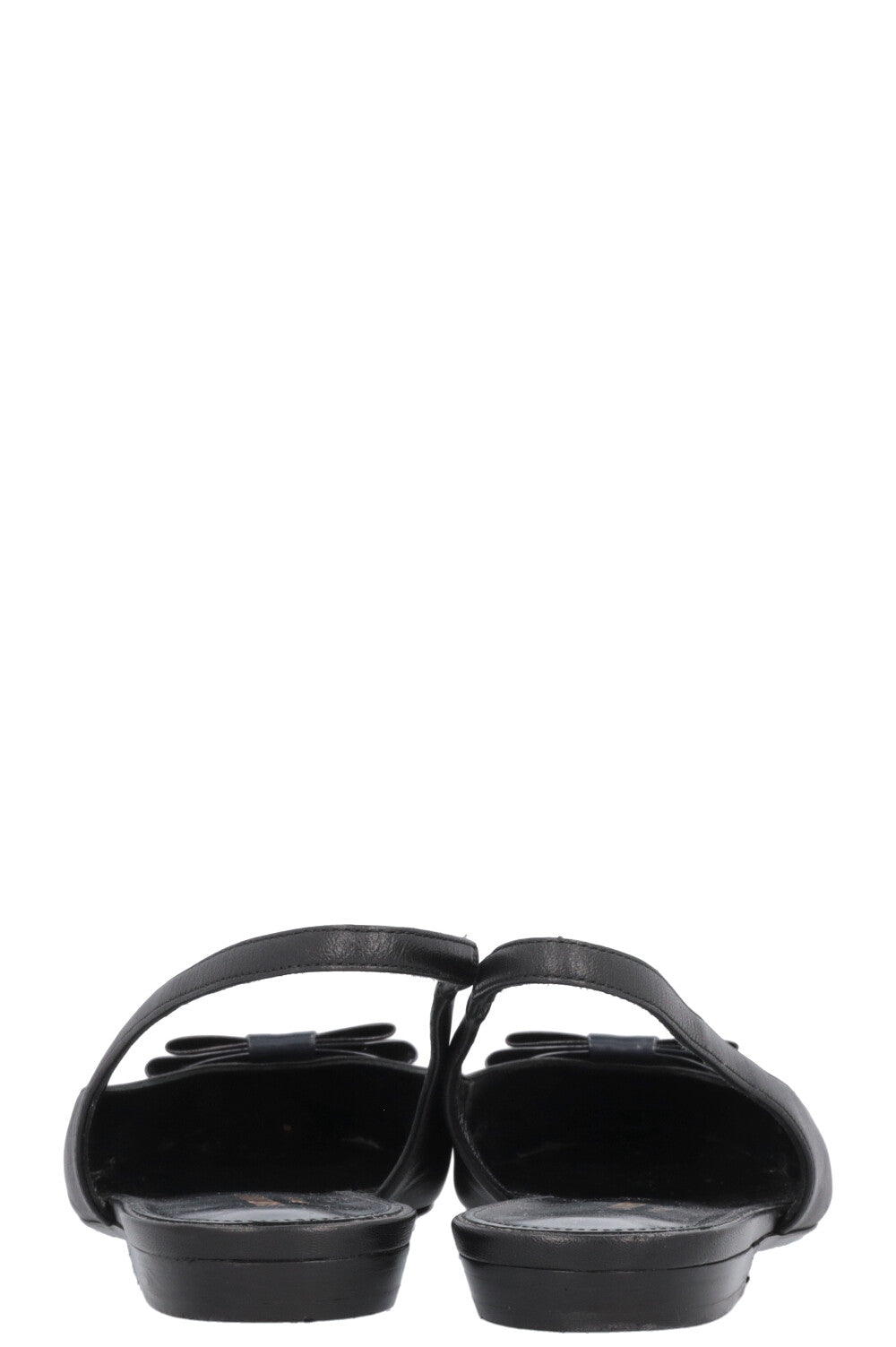 SAINT LAURENT AnaÏs Slingback Flats Black