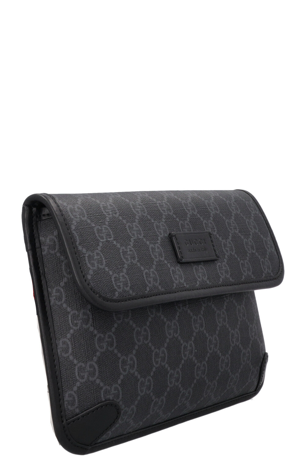 GUCCI Supreme Canvas Belt Bag Black