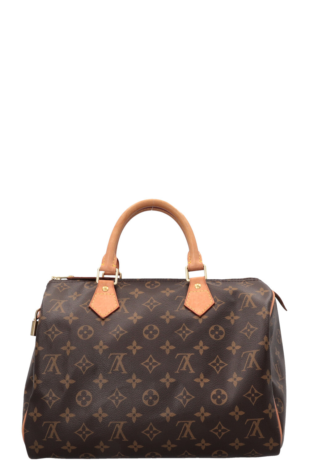 LOUIS VUITTON Speedy 30 Hand Bag MNG Canvas
