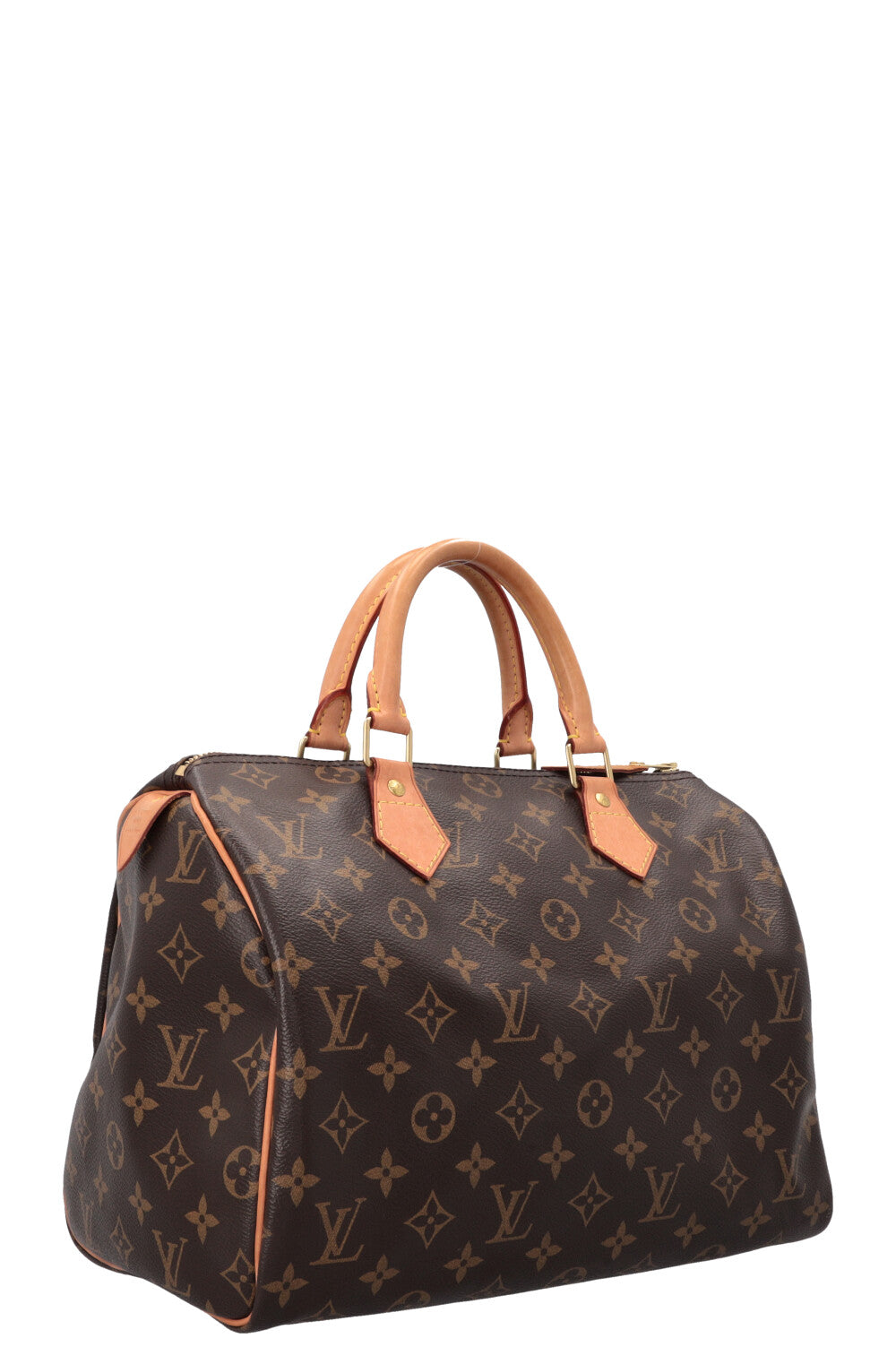 LOUIS VUITTON Speedy 30 Hand Bag MNG Canvas