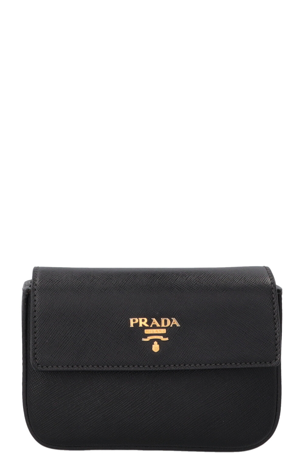 PRADA Clutch Saffiano Black
