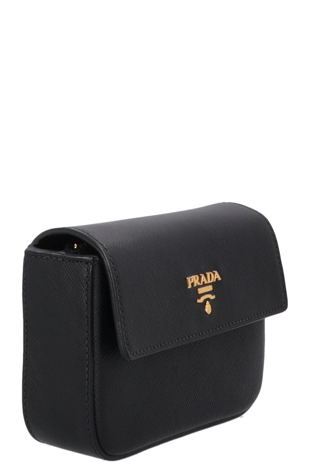 PRADA Clutch Saffiano Black