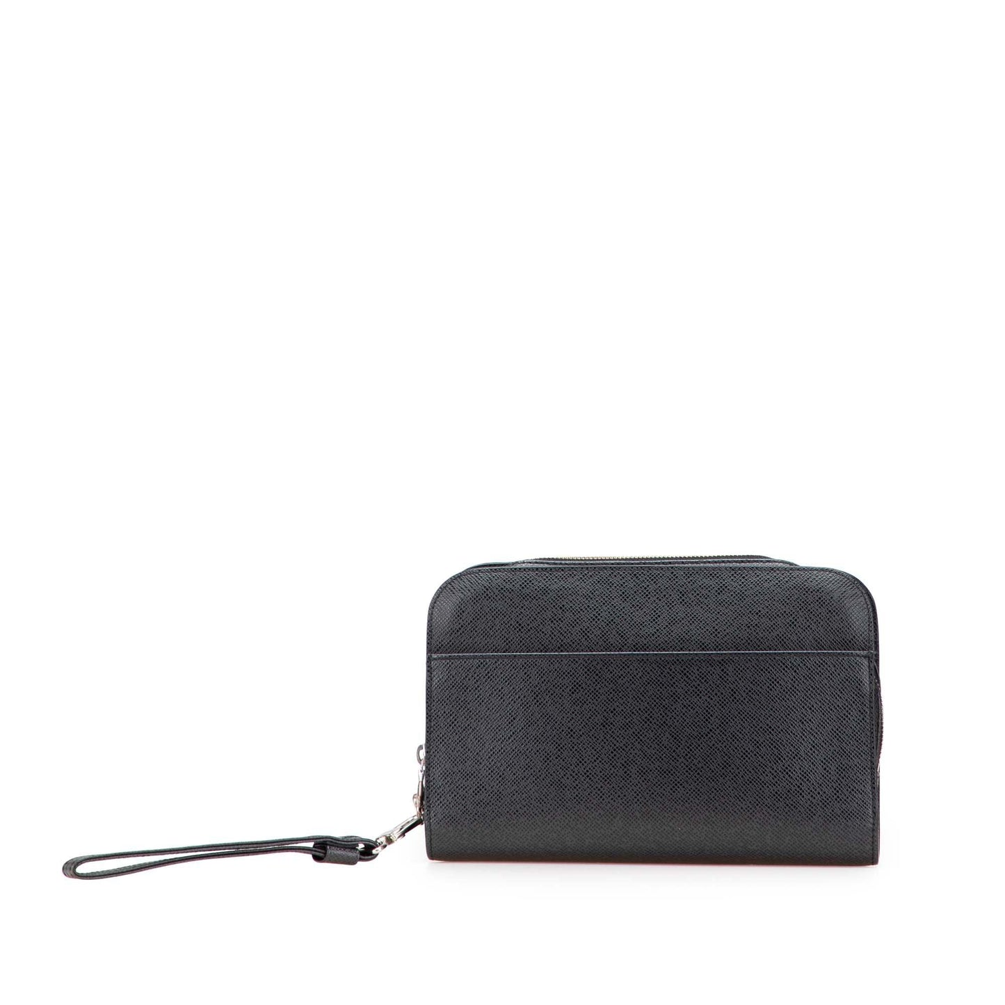 Black Louis Vuitton Taiga Baikal Clutch Bag