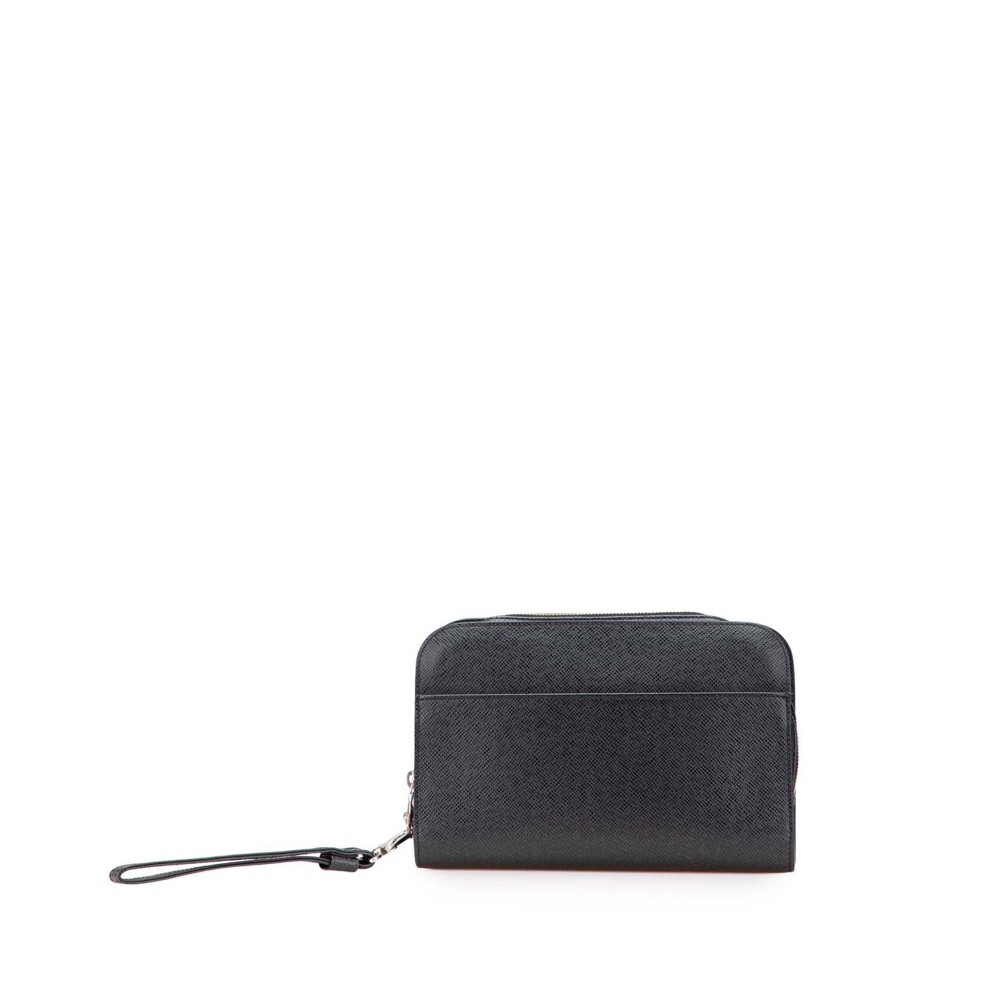 Black Louis Vuitton Taiga Baikal Clutch Bag