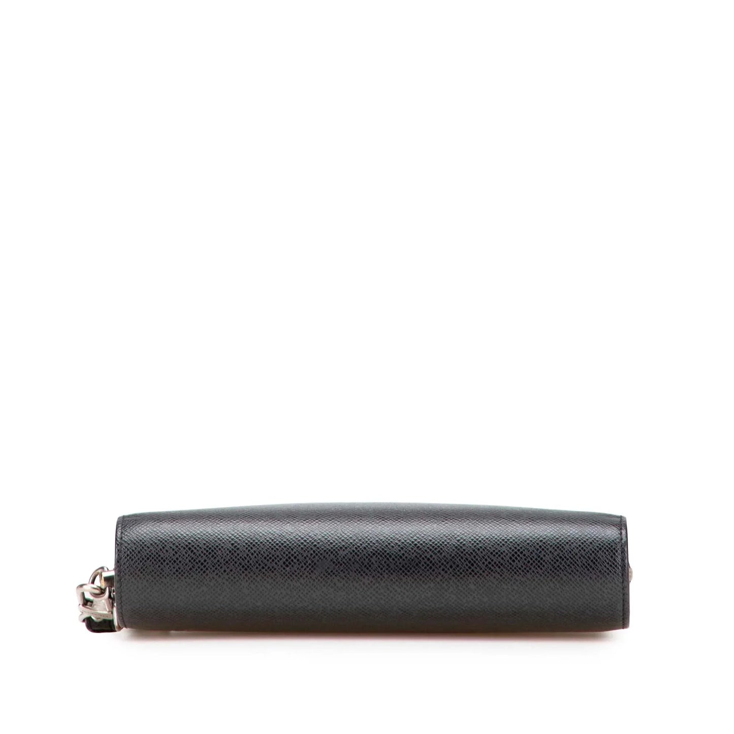 Black Louis Vuitton Taiga Baikal Clutch Bag