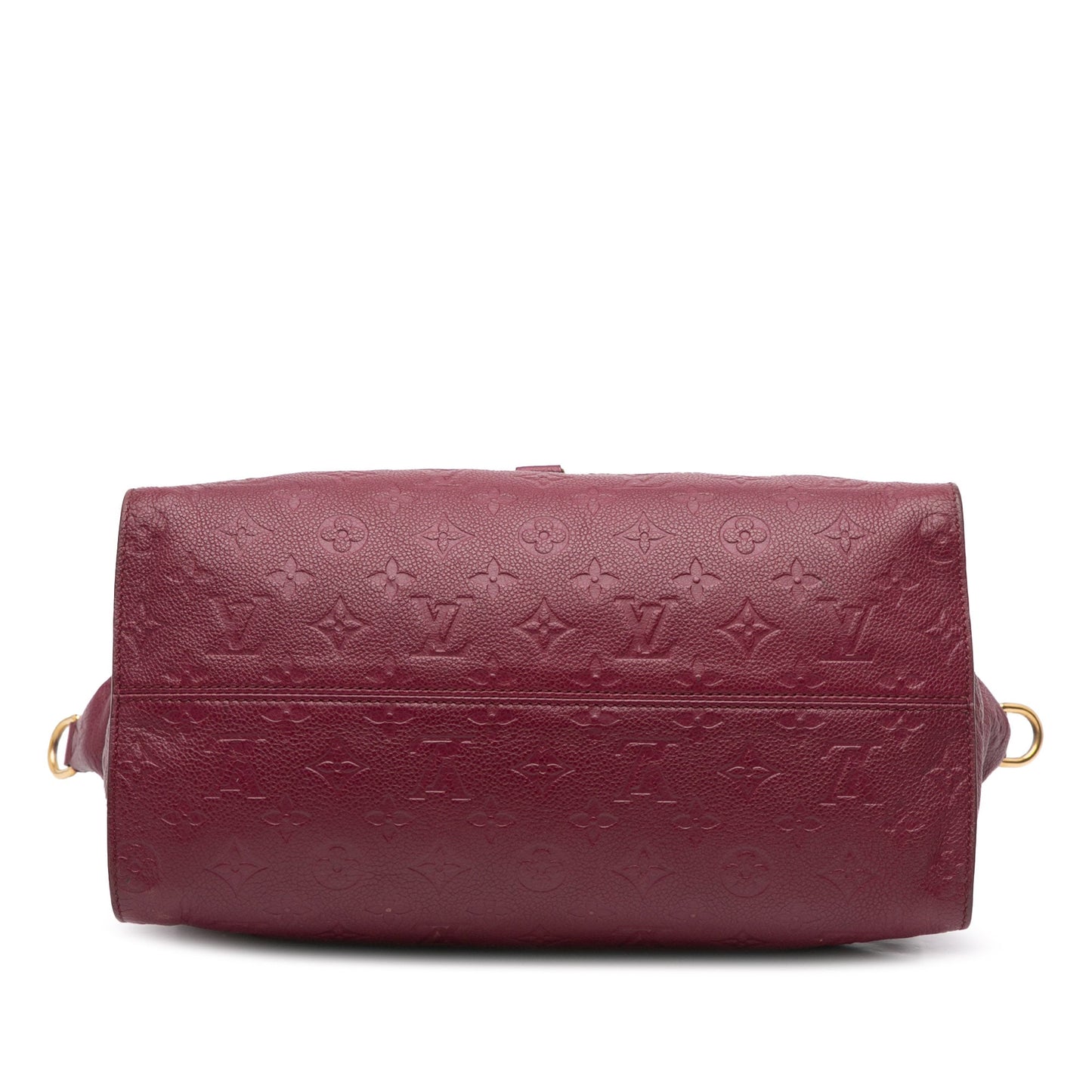 Red Louis Vuitton Monogram Empreinte Lumine PM Satchel