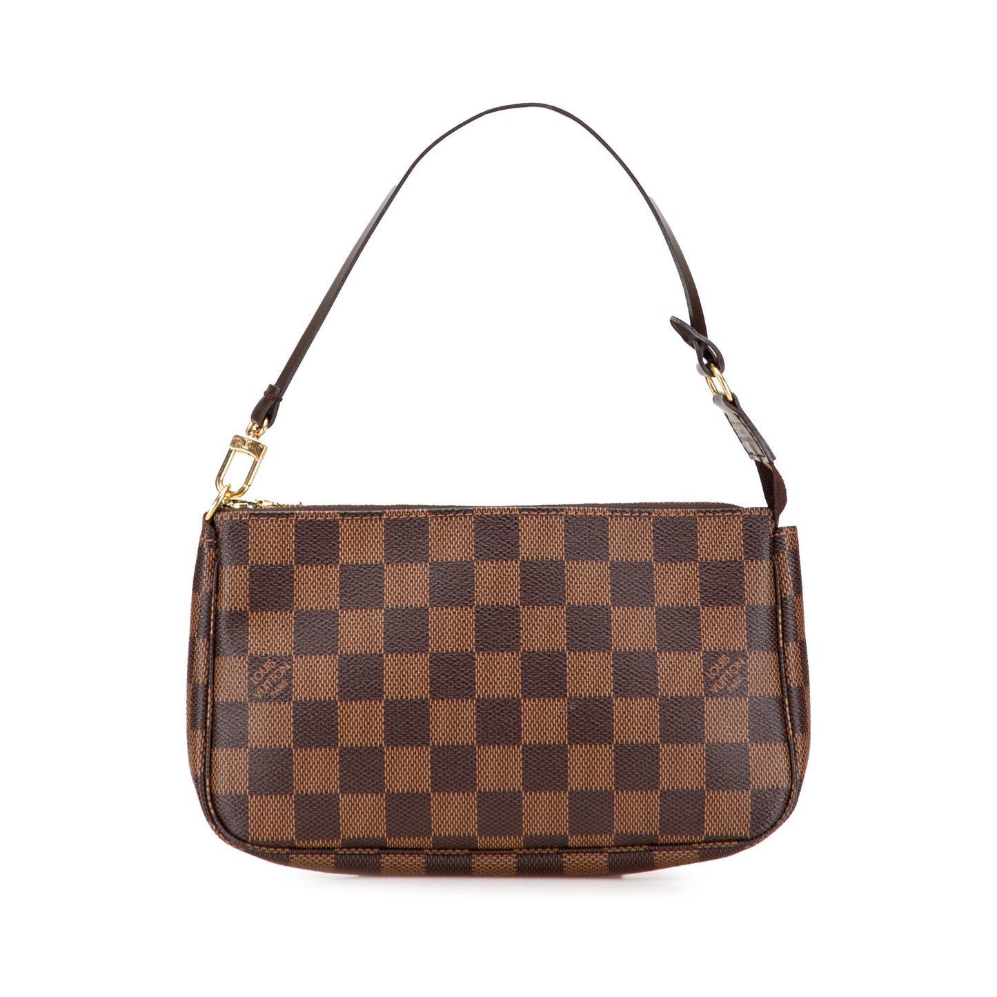 Brown Louis Vuitton Damier Ebene Pochette Accessoires Shoulder Bag