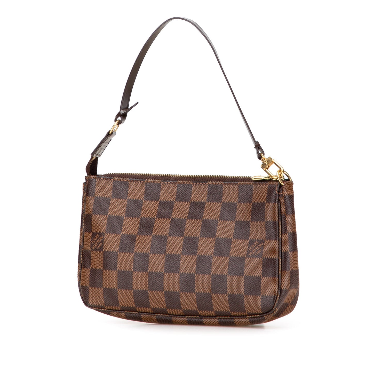 Brown Louis Vuitton Damier Ebene Pochette Accessoires Shoulder Bag