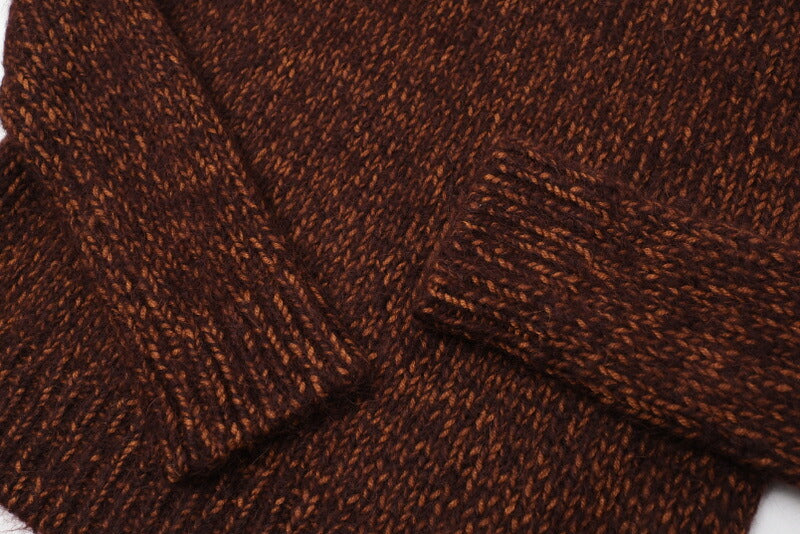 CELINE knit wool Brown XS