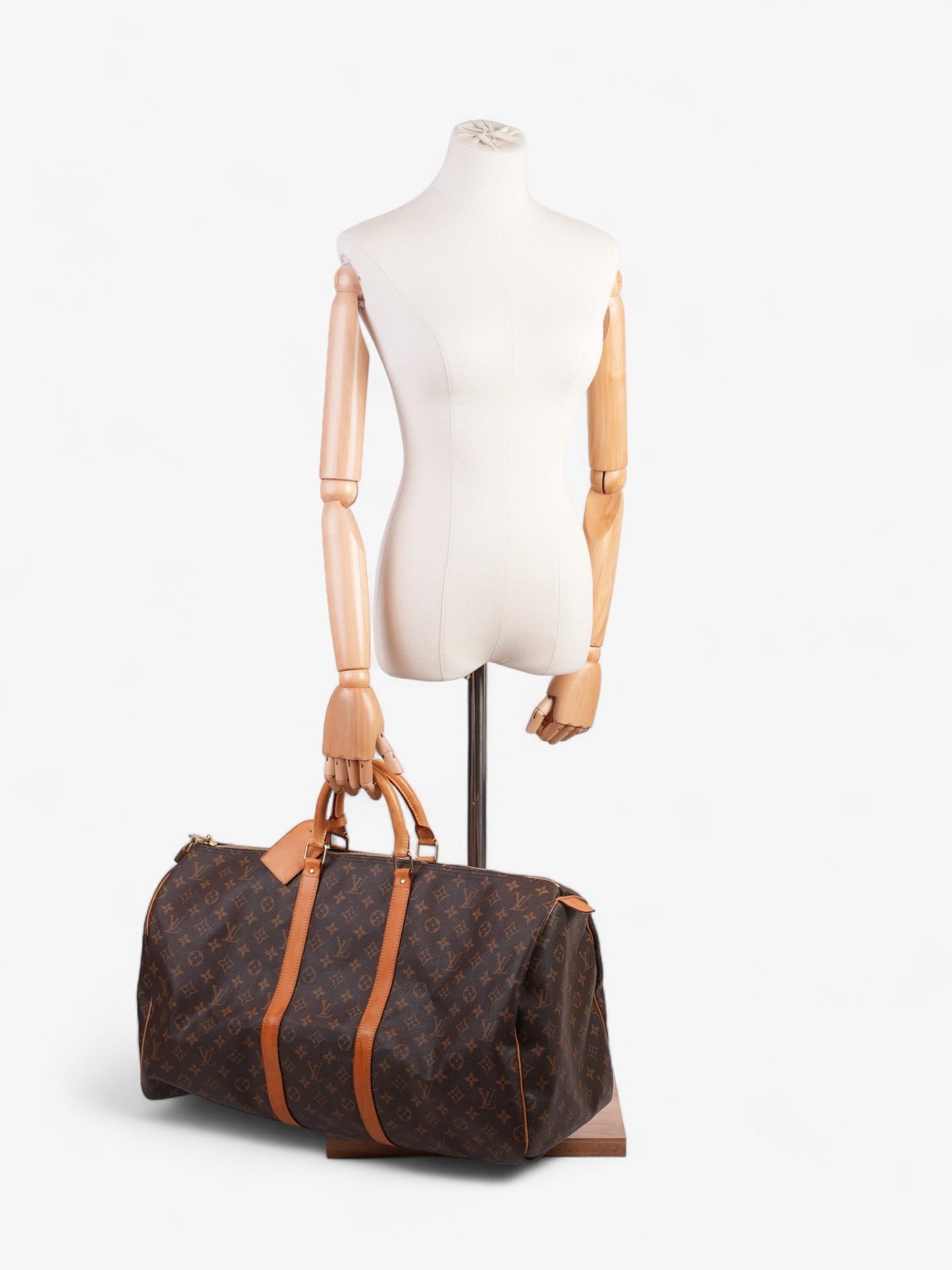 Louis Vuitton Keepall  Monogram Coated Canvas 55