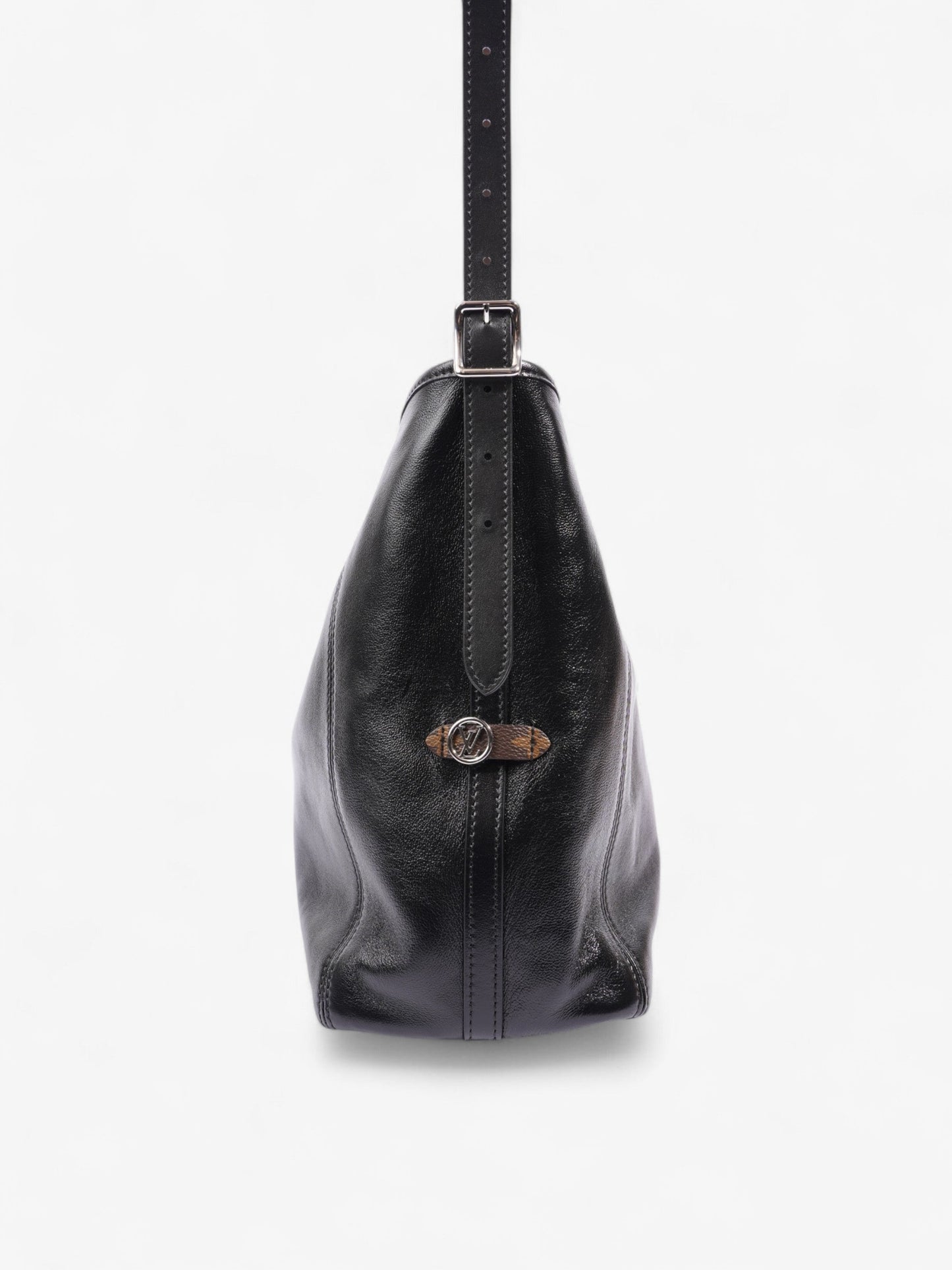 Louis Vuitton CarryAll Vibe Black / Monogram Leather MM