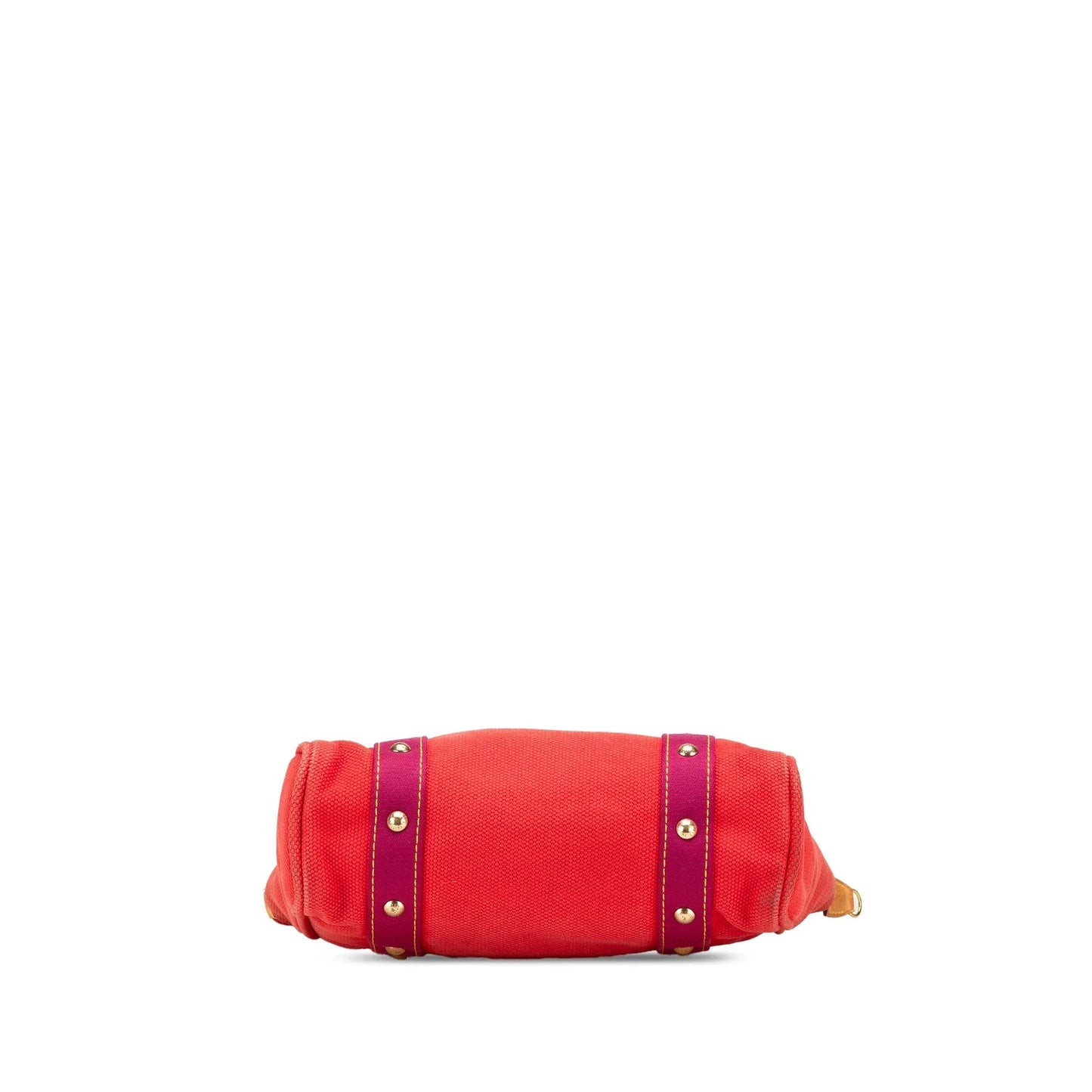 Red Louis Vuitton Antigua Cabas MM Tote Bag