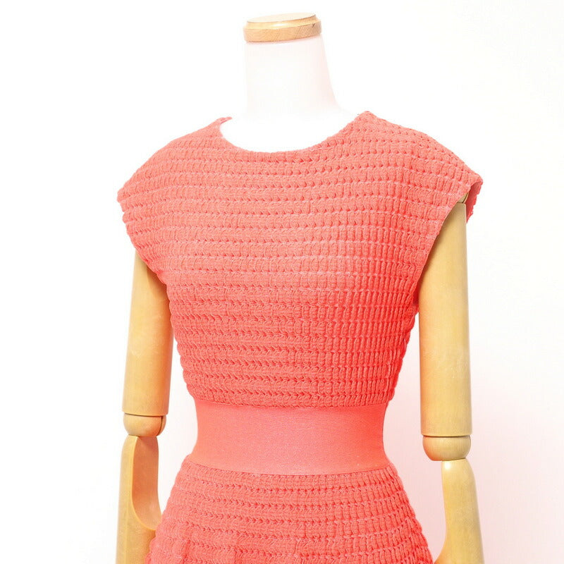 Dior one piece 4C24609AM508 70% polyester, 25% cotton, 5% polyamide/lye Coral orange Women I38