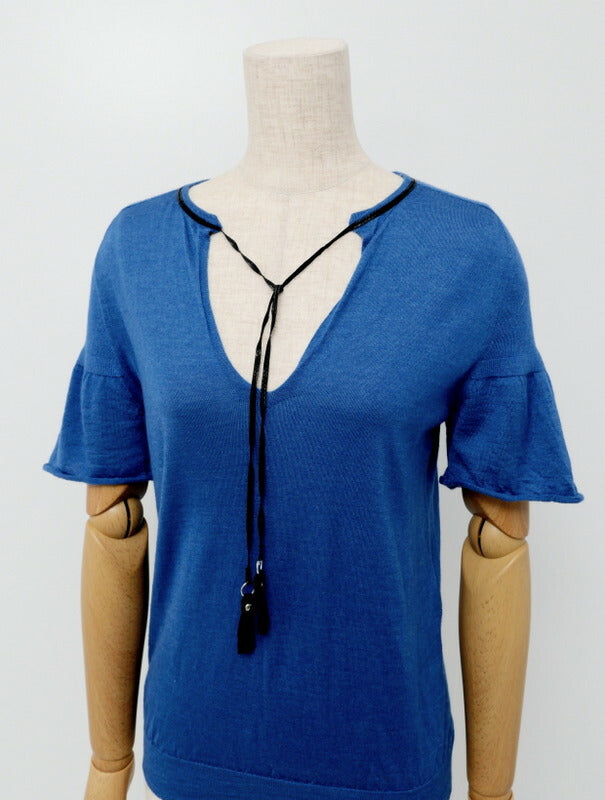 LOUIS VUITTON knit FAKS07ON0 knit blue Women XS