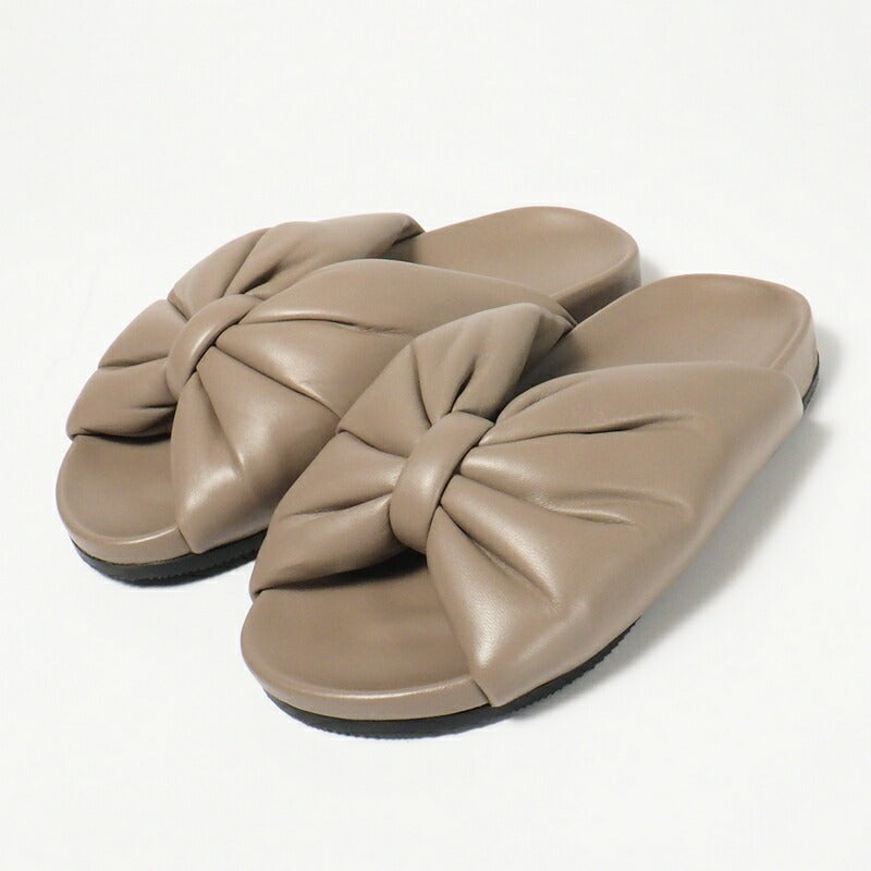 BALENCIAGA Sandals 653904 WA2M3 leather Brown gray Women 36