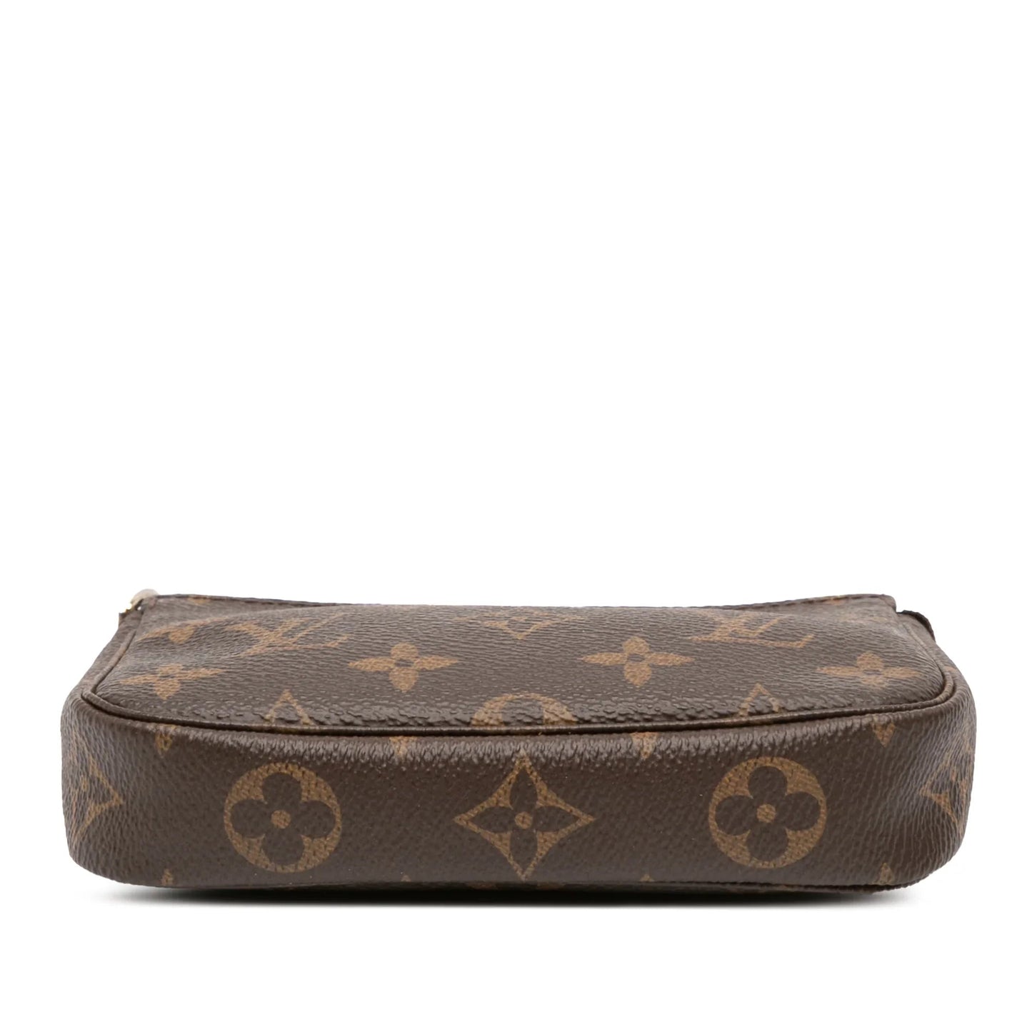 Brown Louis Vuitton Monogram Mini Pochette Accessoires Handbag
