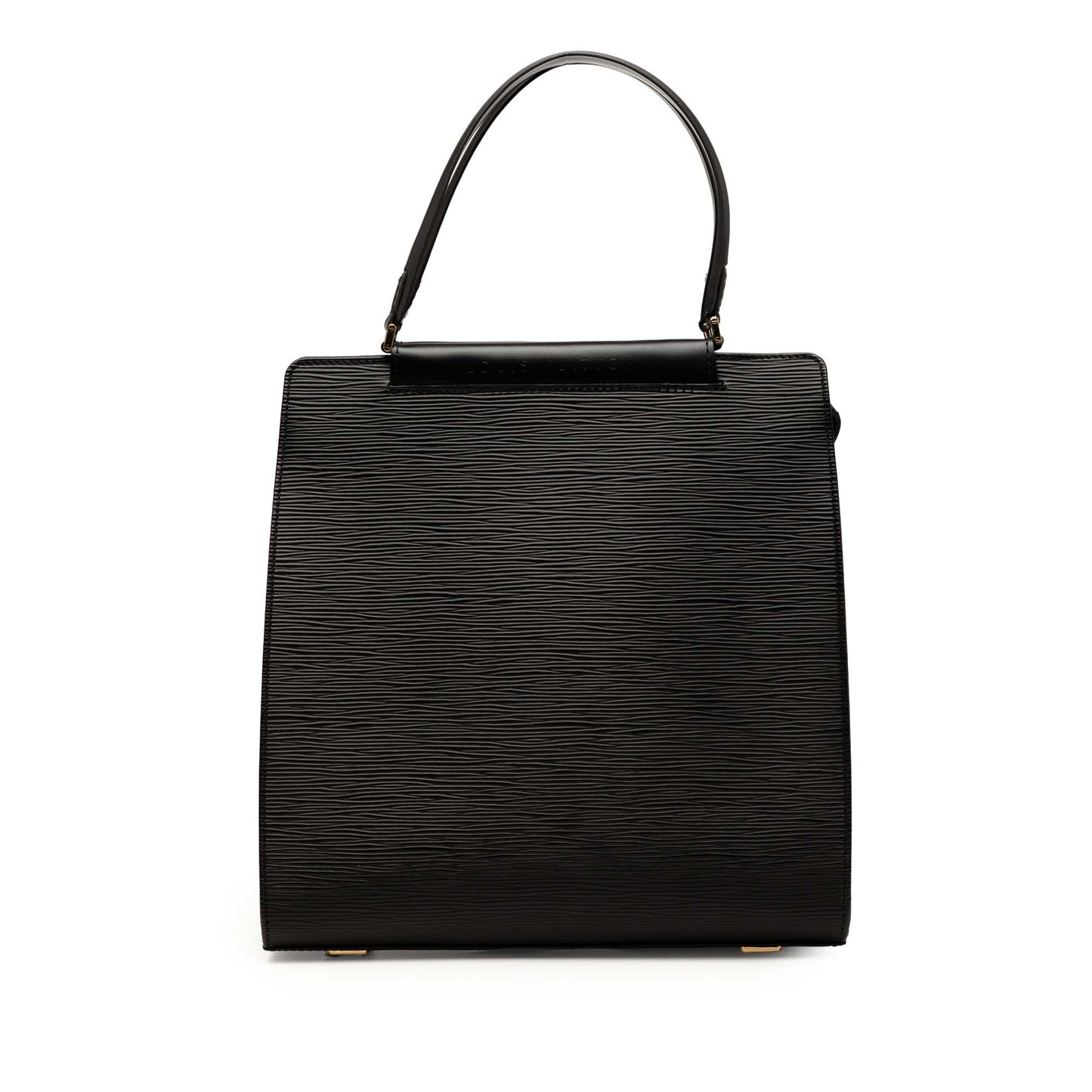 Black Louis Vuitton Epi Figari MM Handbag