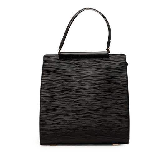 Black Louis Vuitton Epi Figari MM Handbag