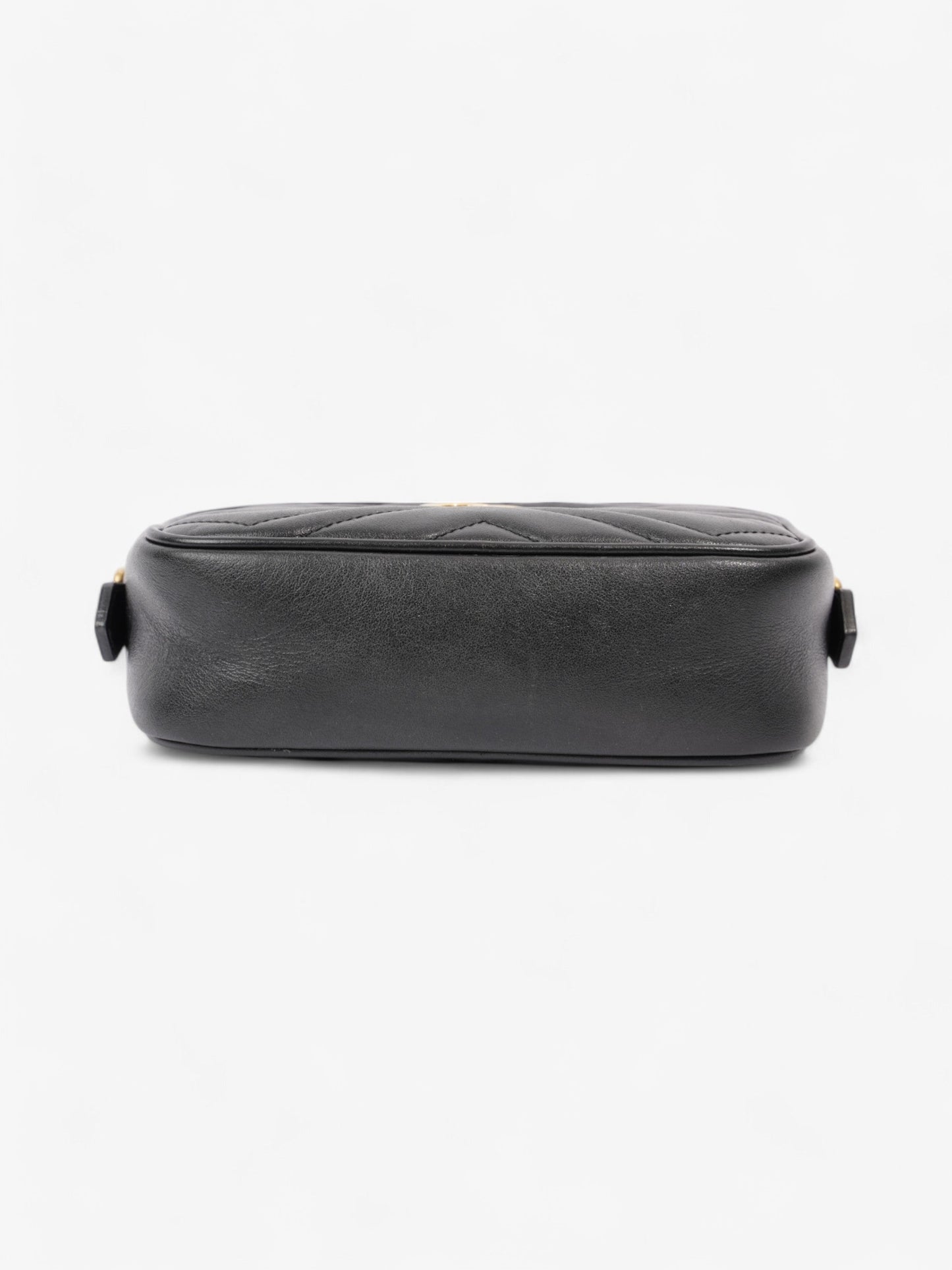 Gucci GG Marmont Black Matelasse Leather Mini