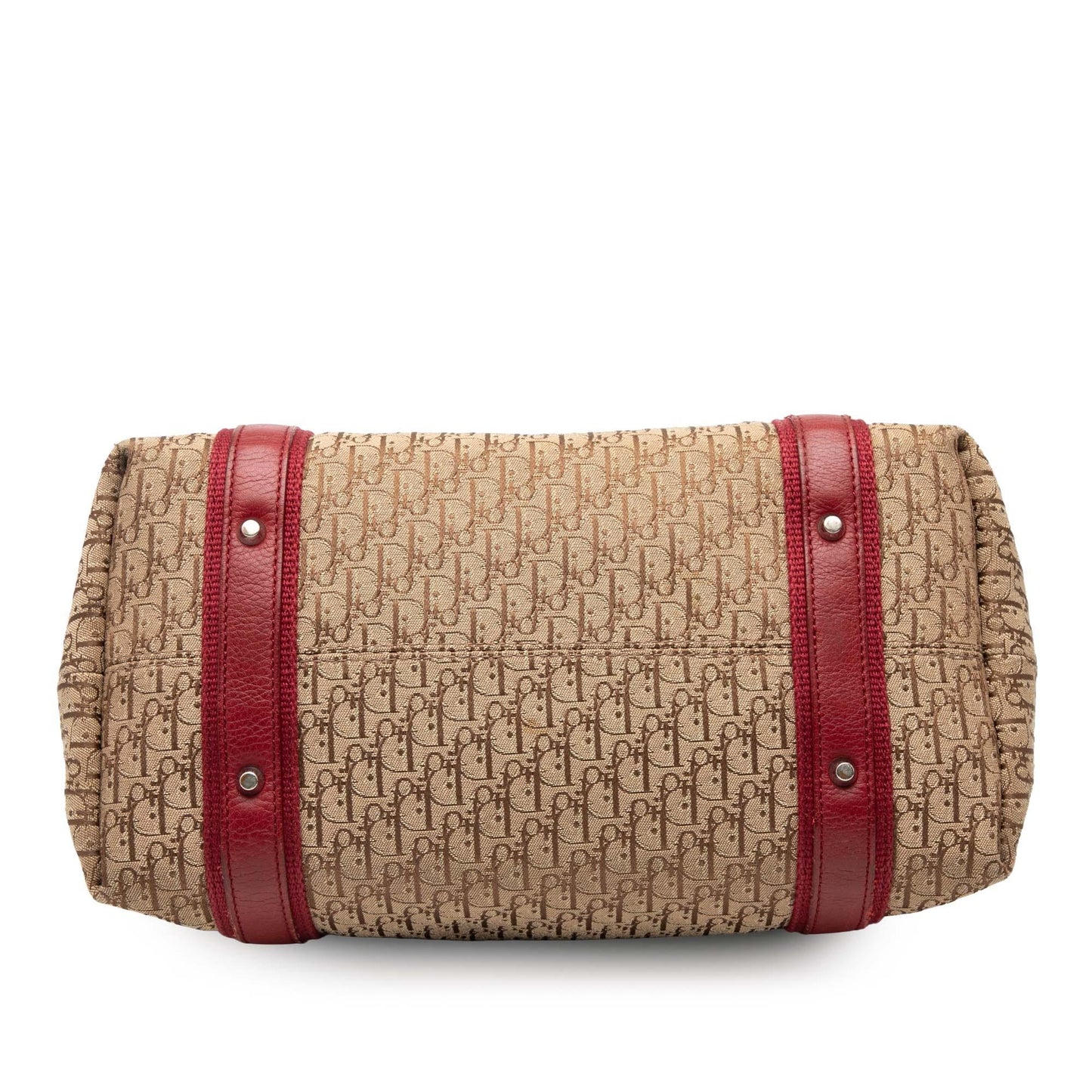 Brown Dior Diorissimo Trotter Canvas Street Chic Tote