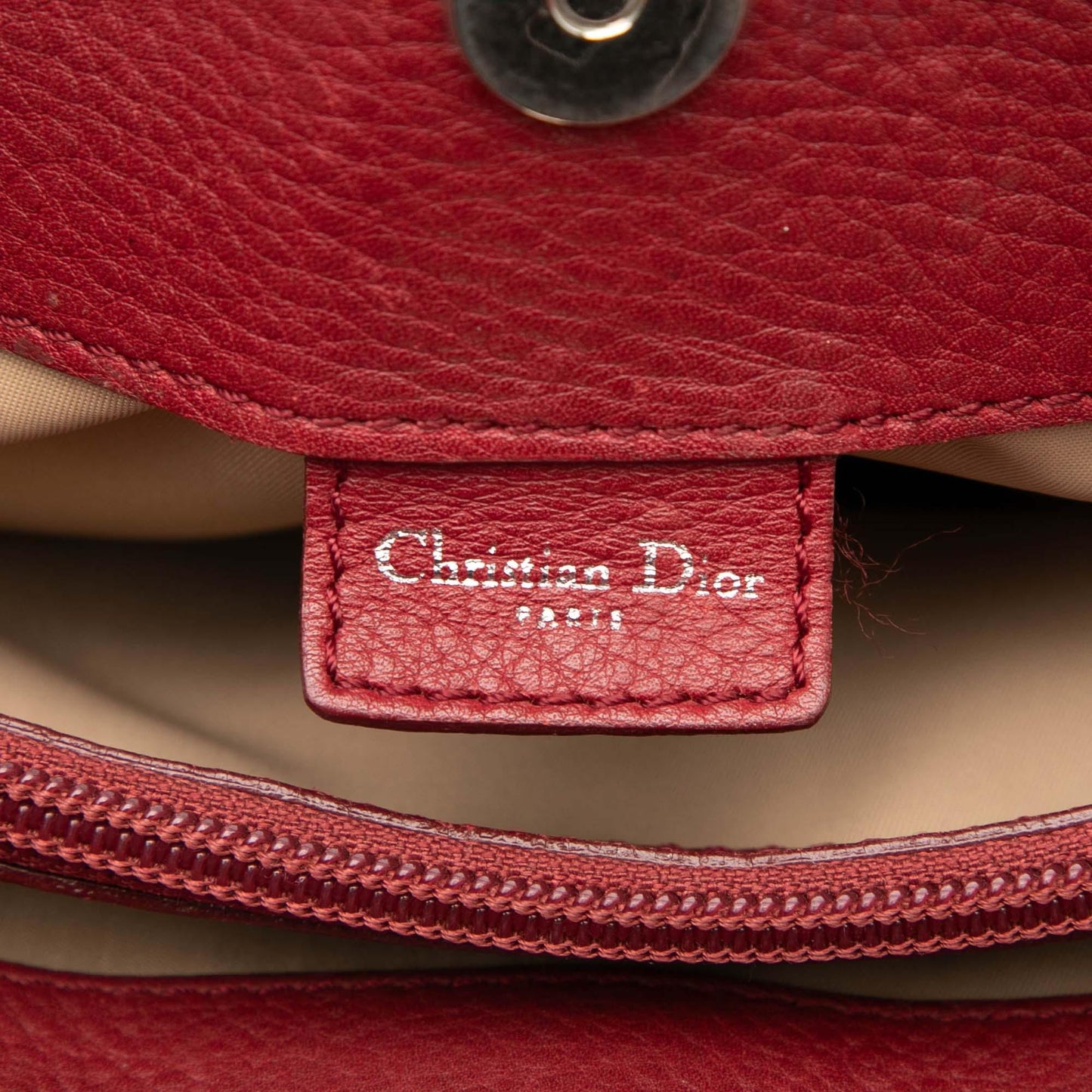 Brown Dior Diorissimo Trotter Canvas Street Chic Tote