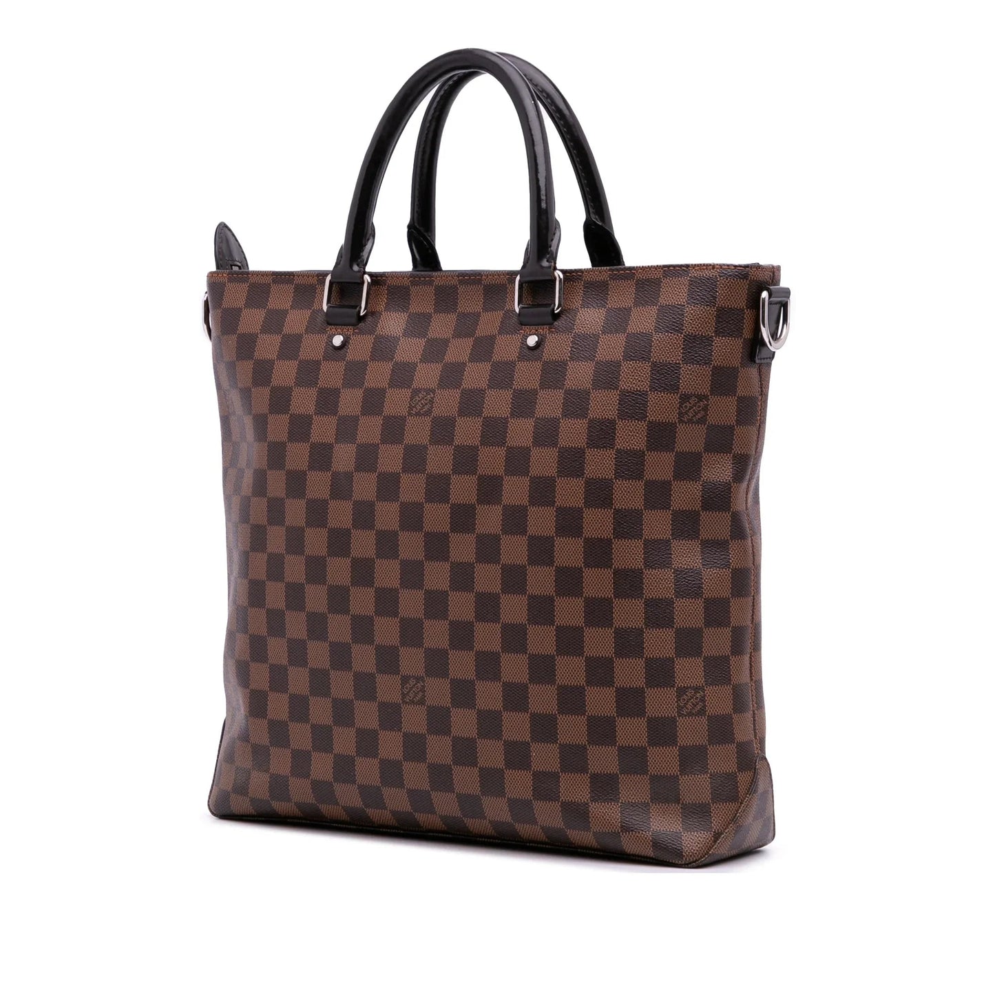 Brown Louis Vuitton Damier Ebene Jake Tote Satchel