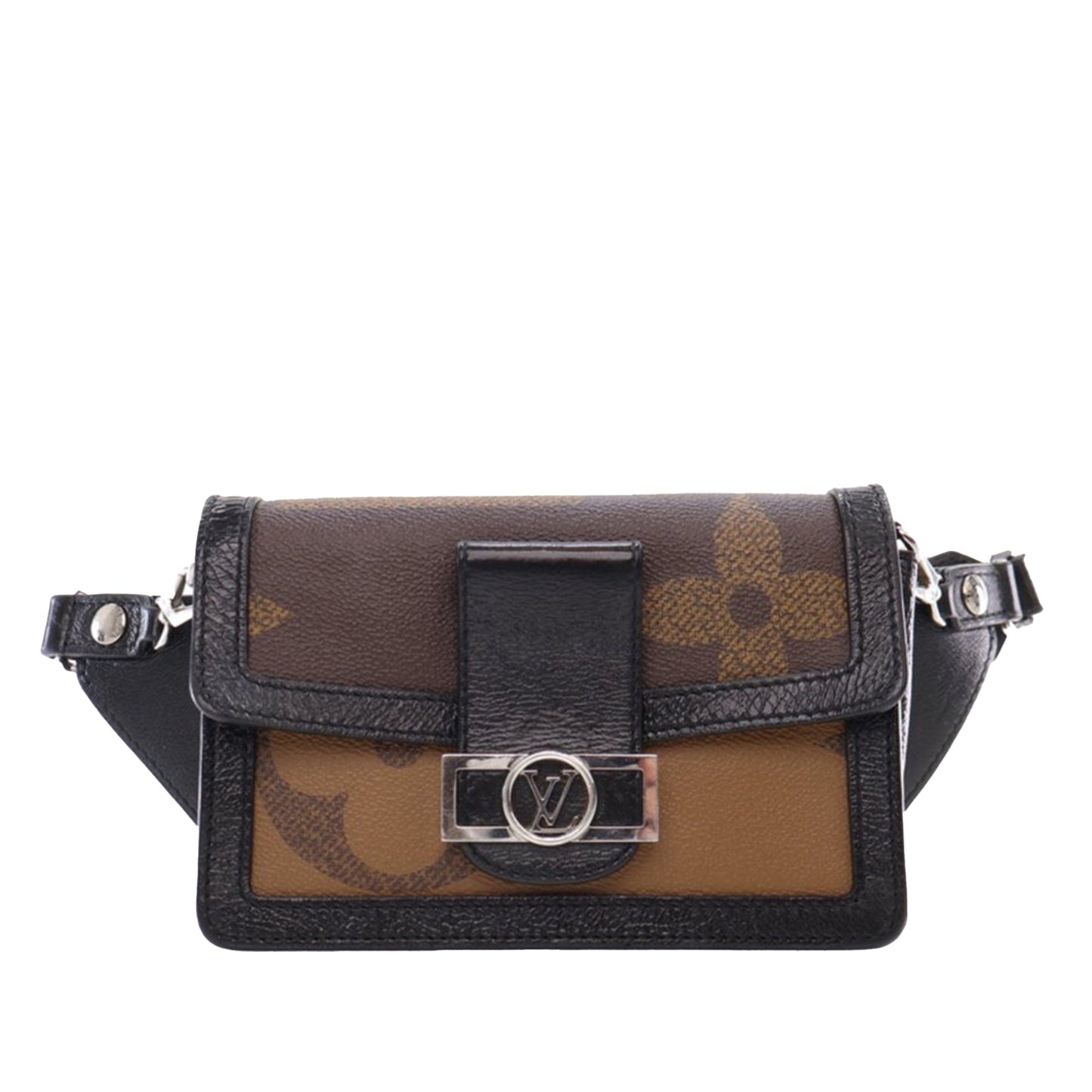 Brown Louis Vuitton Monogram Giant Reverse Dauphine Belt Bag