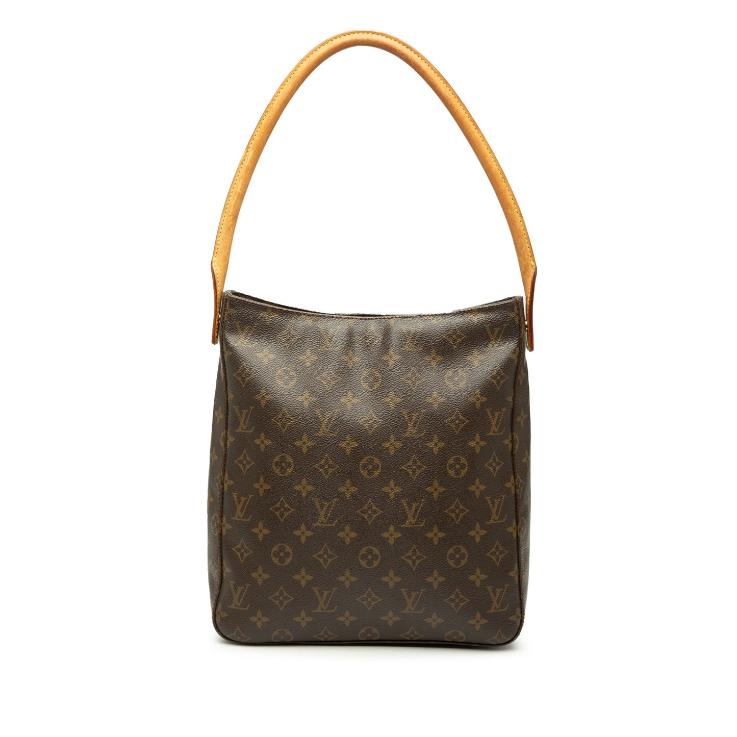 Brown Louis Vuitton Monogram Looping GM Shoulder Bag