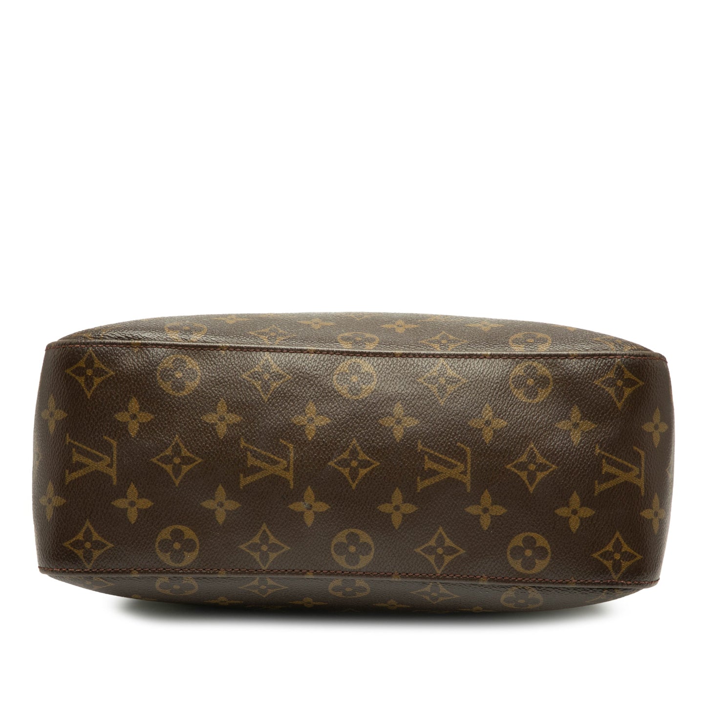 Brown Louis Vuitton Monogram Looping GM Shoulder Bag