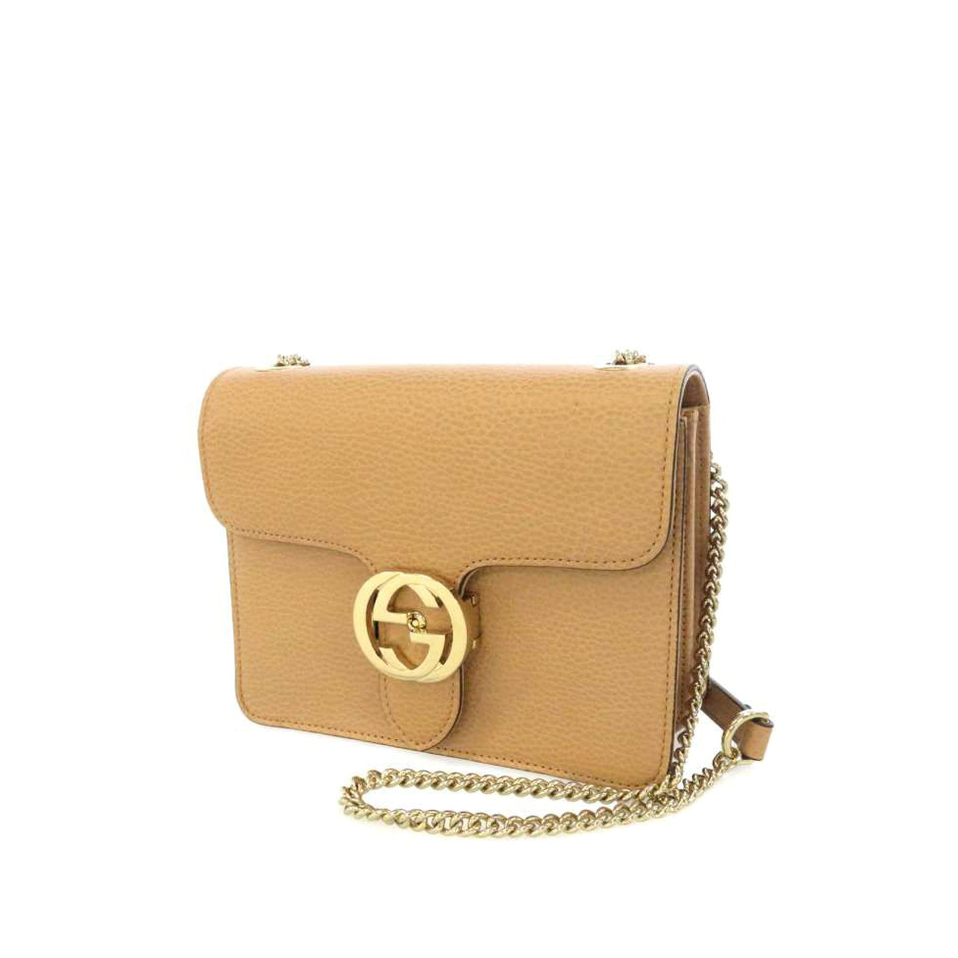 Gucci Chain Leather Crossbody