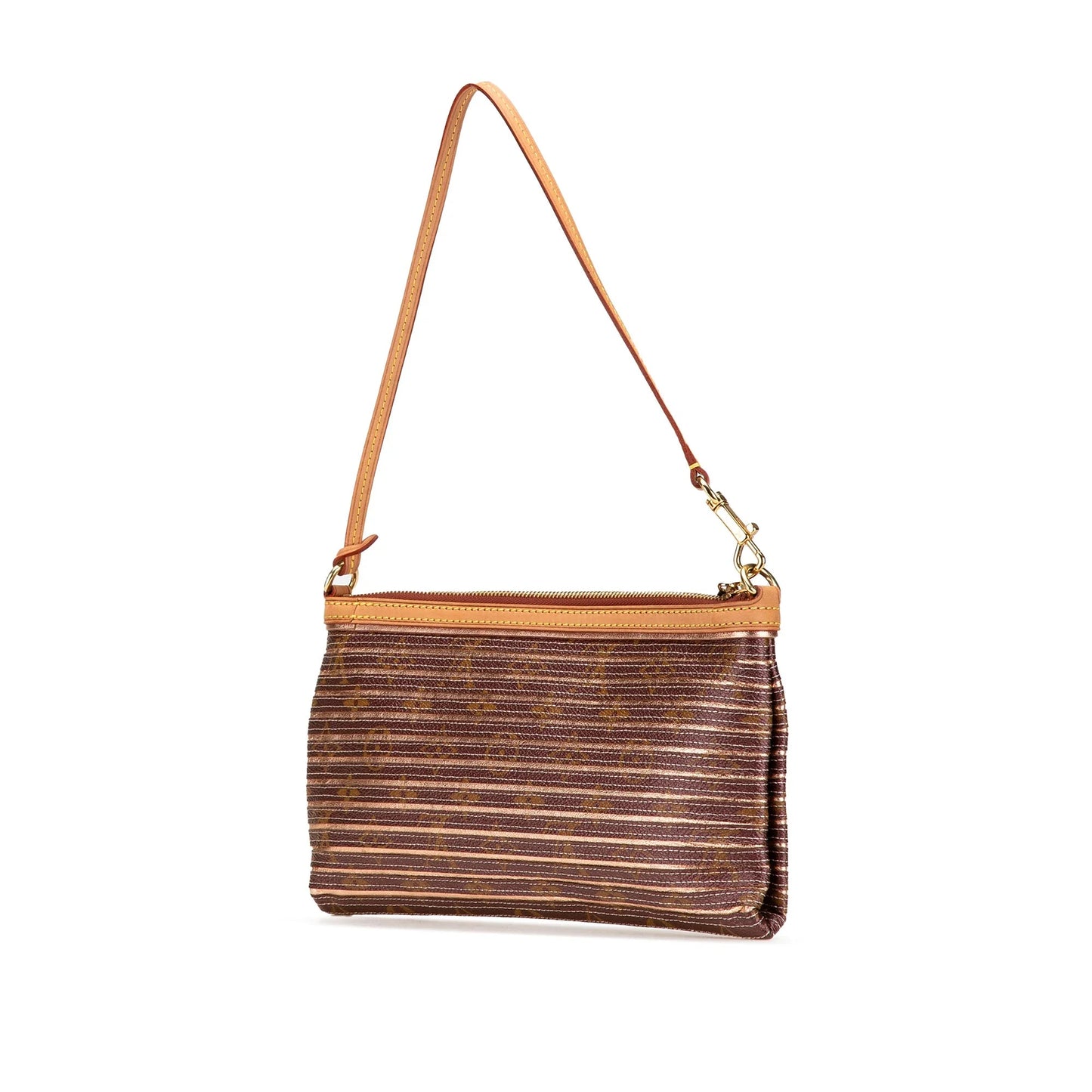Brown Louis Vuitton Monogram Eden Zoe Pochette Shoulder Bag