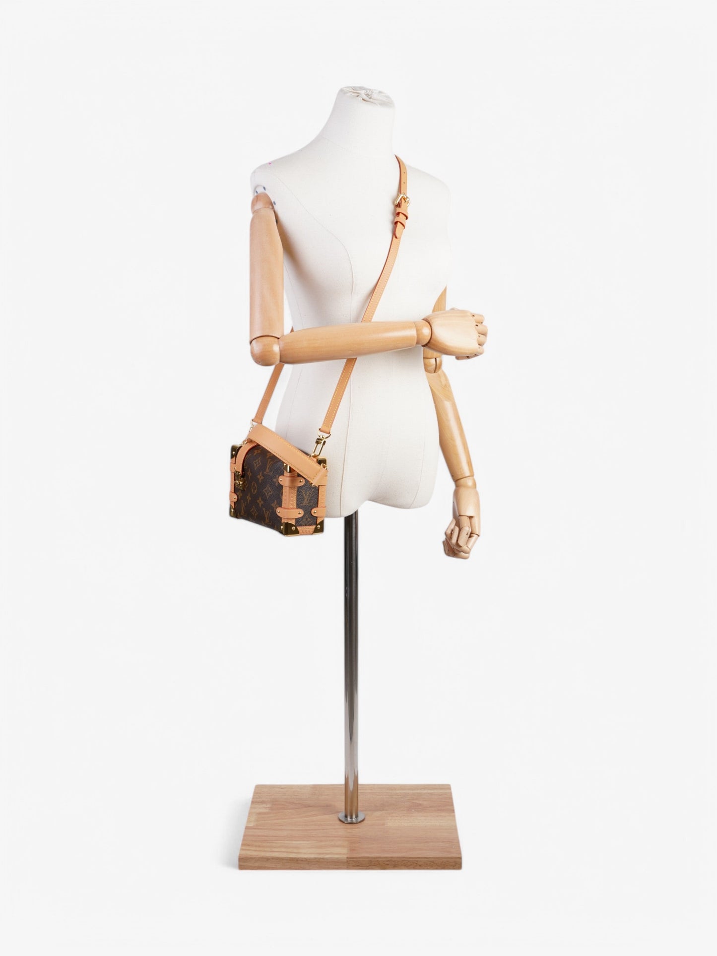 Louis Vuitton Side Trunk Monogram Coated Canvas PM