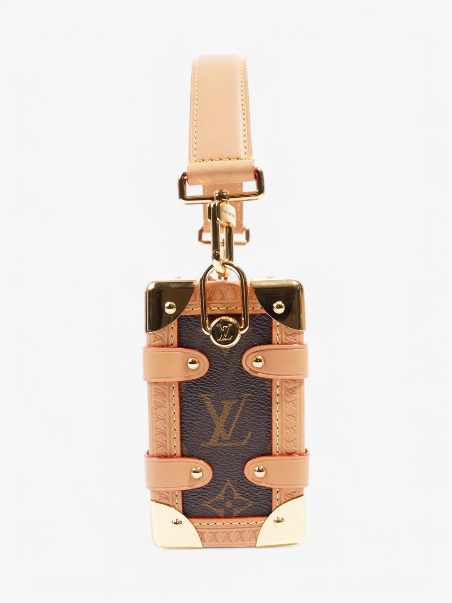 Louis Vuitton Side Trunk Monogram Coated Canvas PM