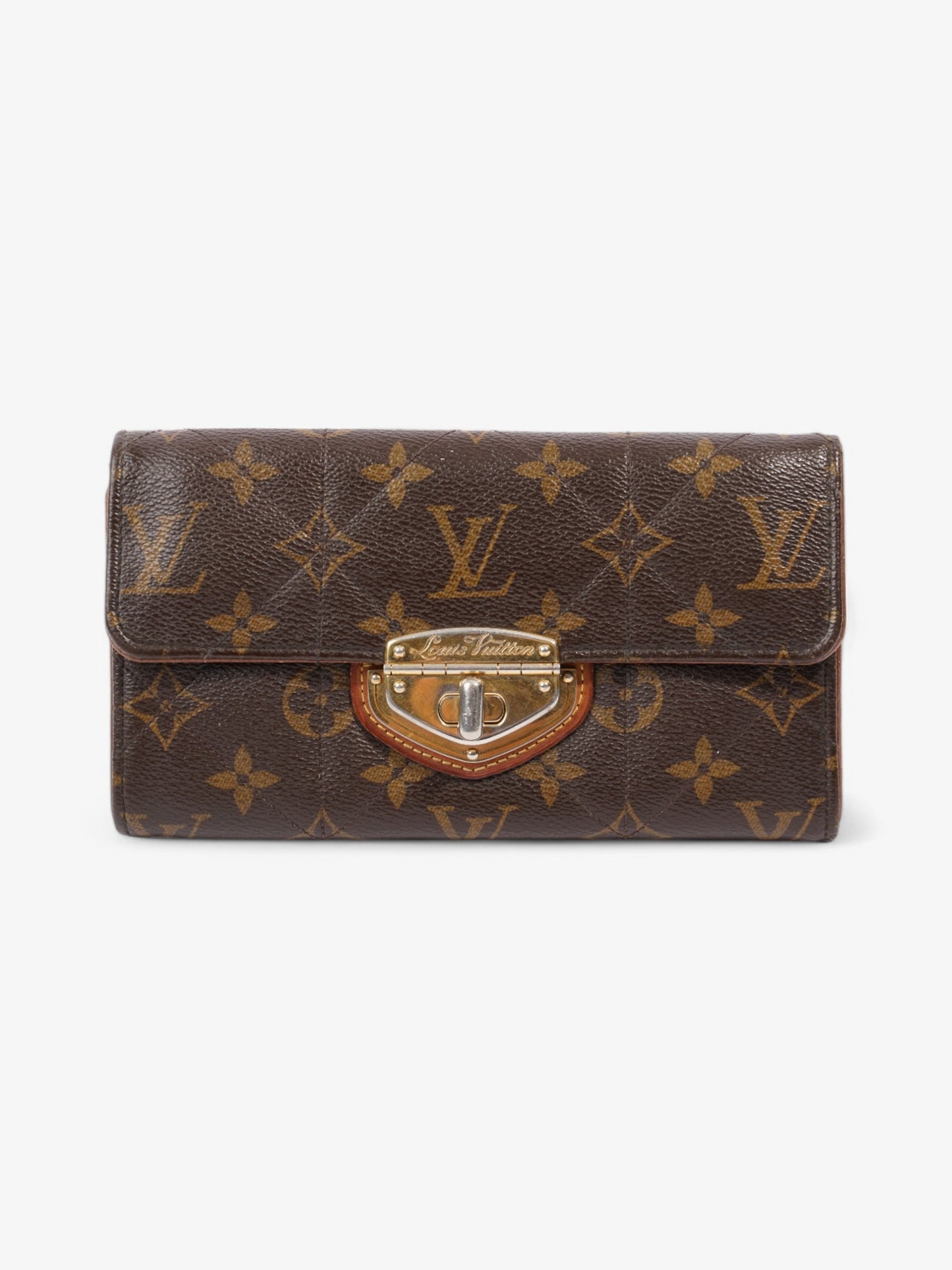 Louis Vuitton Sarah Wallet Monogram / Gold Coated Canvas