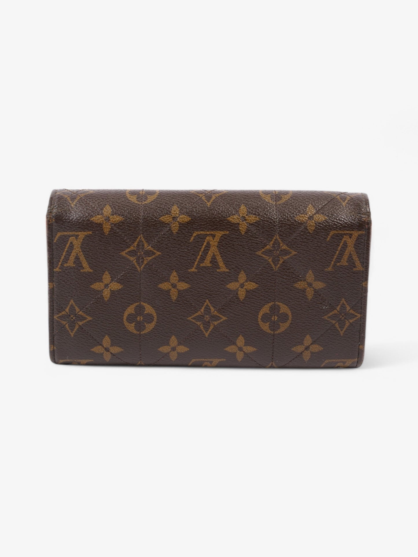 Louis Vuitton Sarah Wallet Monogram / Gold Coated Canvas