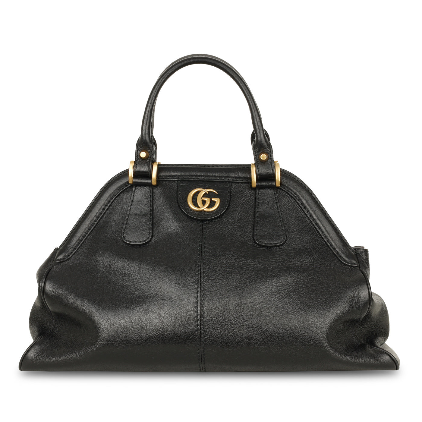 Gucci Leather Top Handle Tote