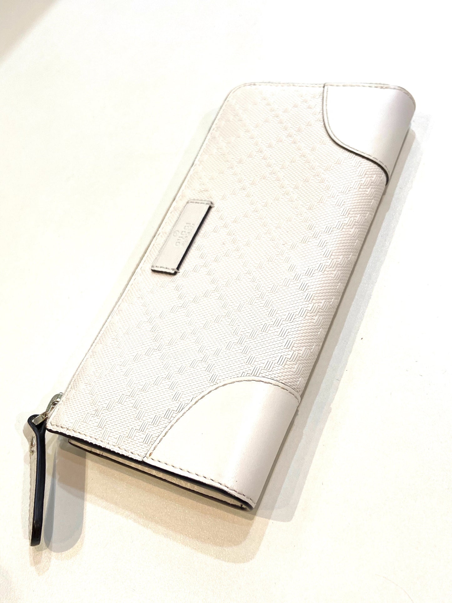 GUCCI DIAMANTE PRINT CONTINENTAL VINTAGE WALLET
