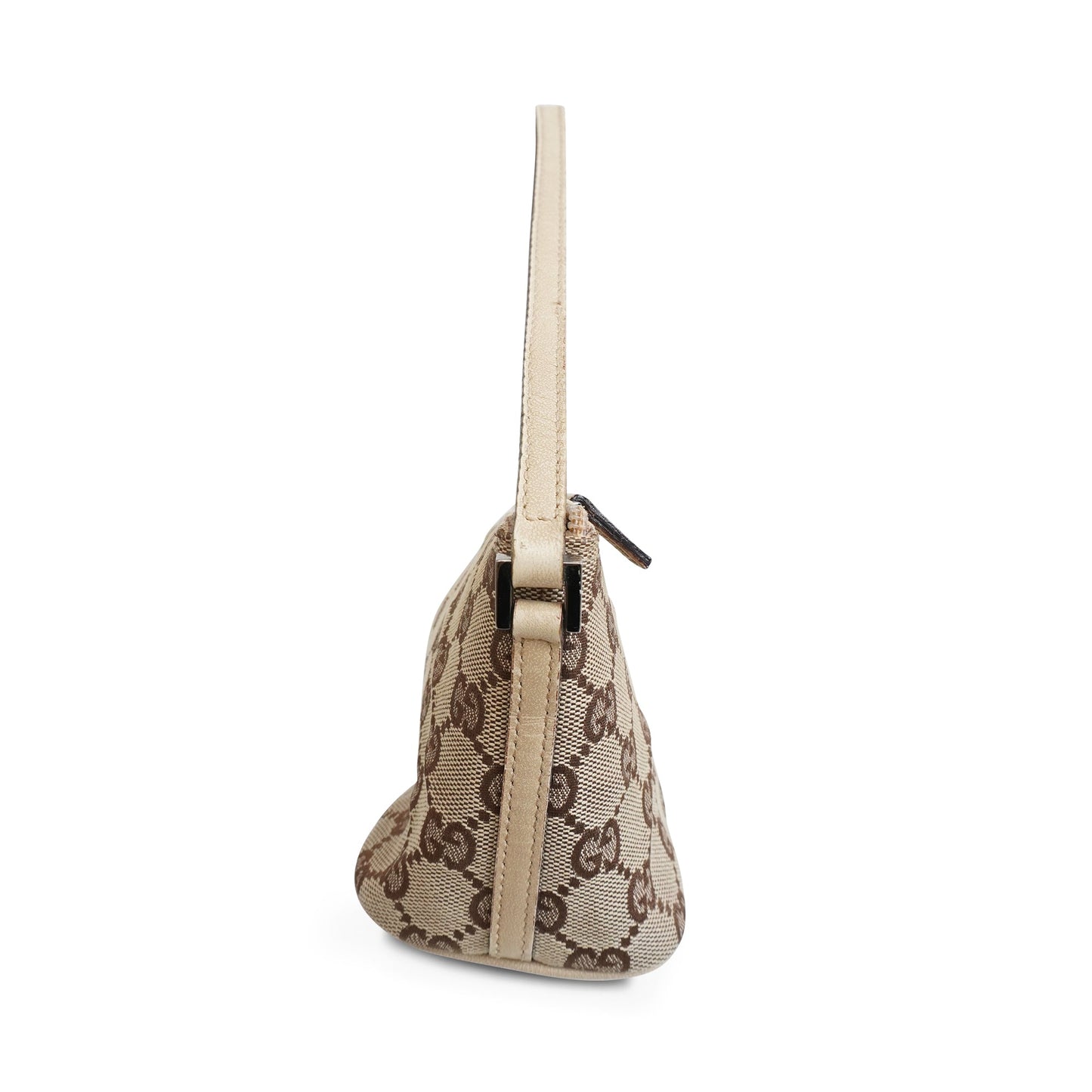Gucci Monogram Nylon Leather Canvas Shoulder Bag