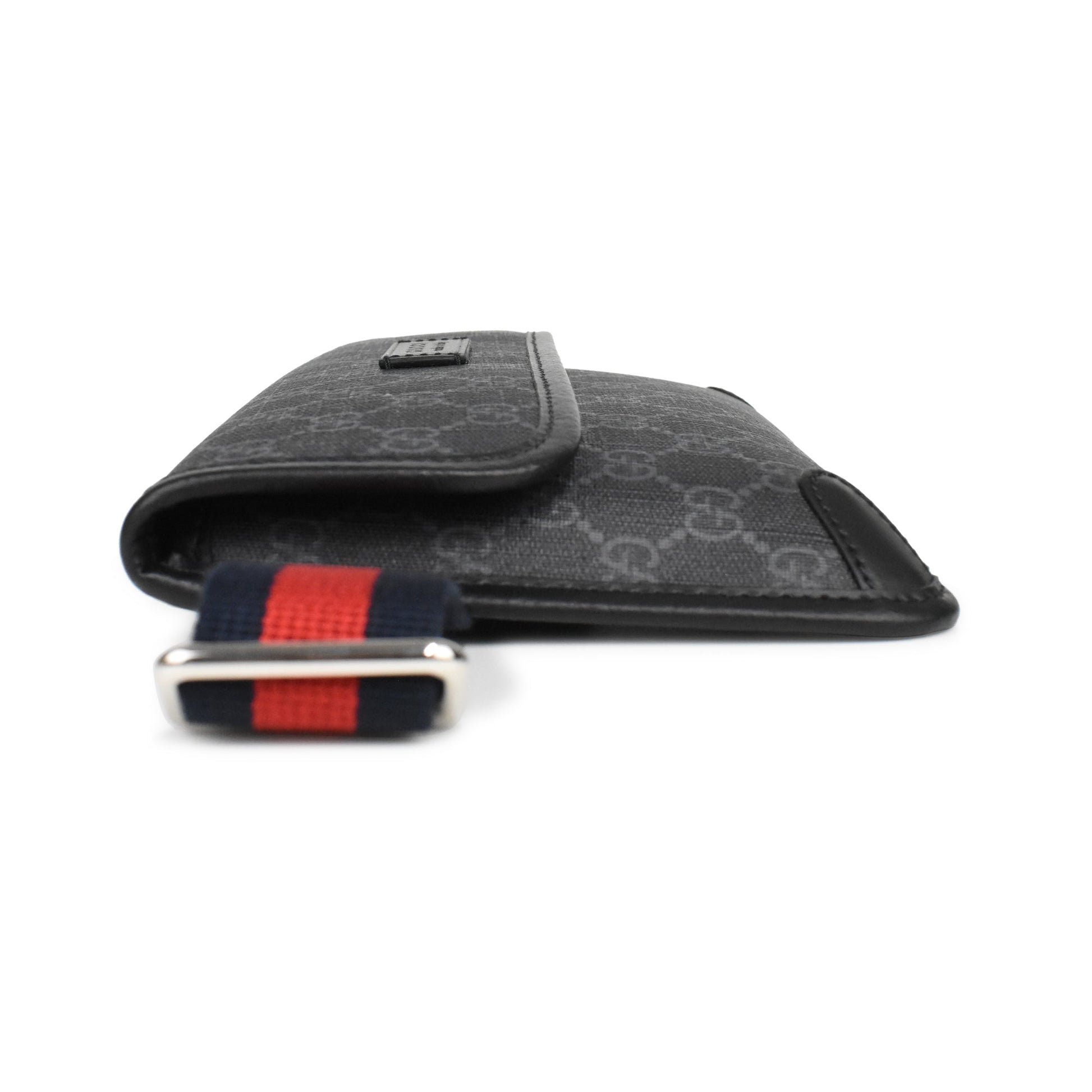 Gucci Monogram Leather Canvas Handbag